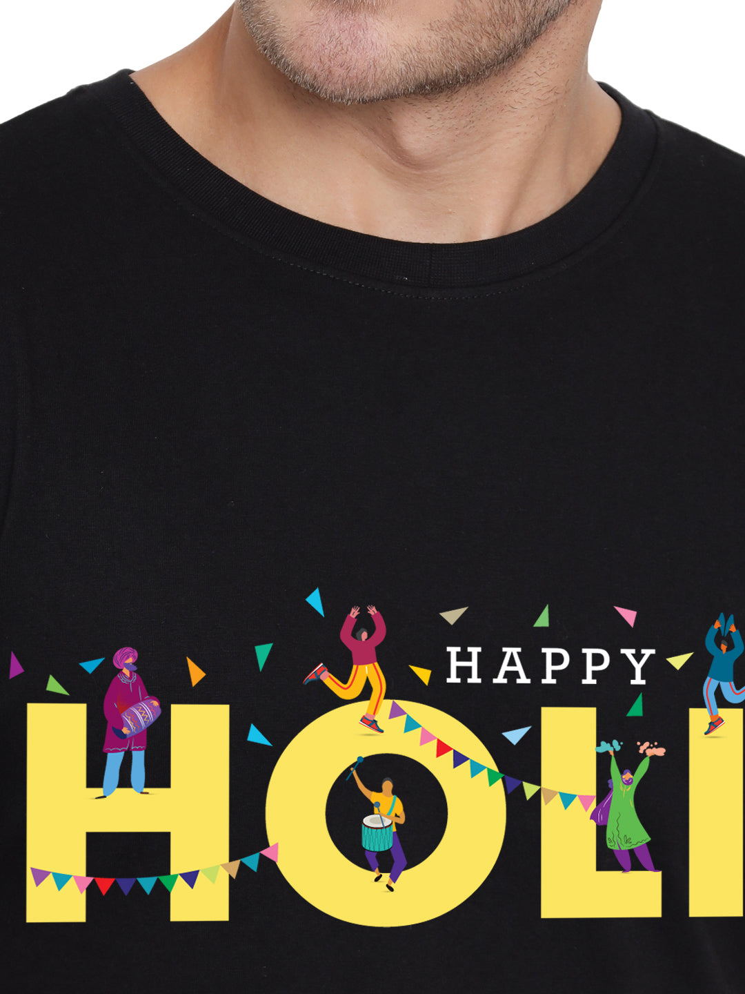 Happy Holi Men's Tshirt