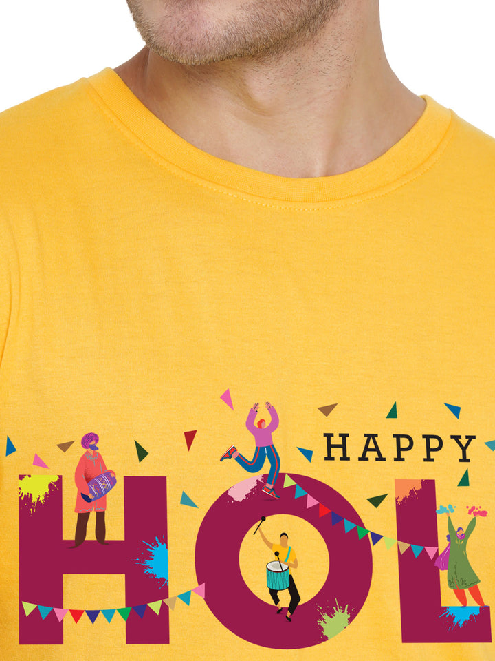 Happy Holi Men's Tshirt
