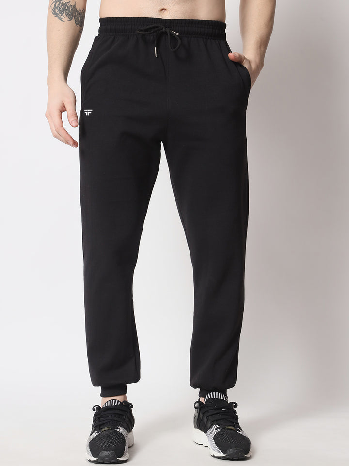 Black Thermal Co-ord Set (Hoodie and Jogger Combo)