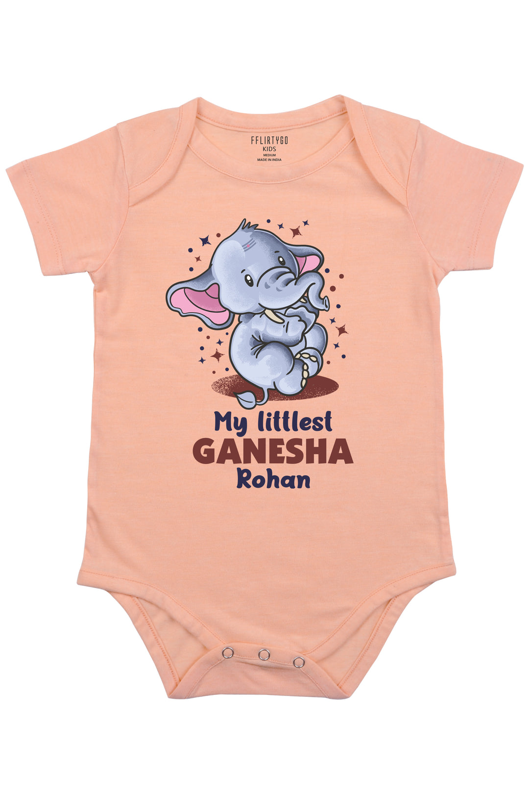 My Littlest Ganesha Baby Romper | Onesies w/ Custom Name