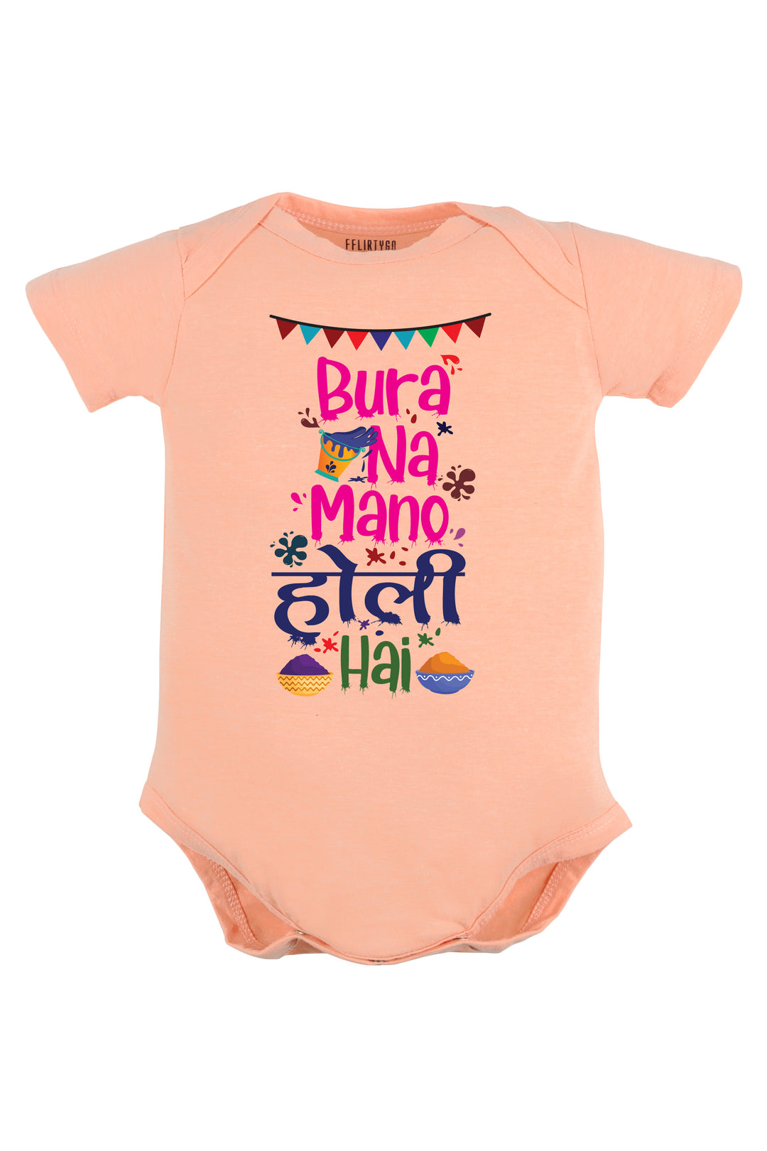 Bura Na Mano Holi Hai Baby Romper | Onesies