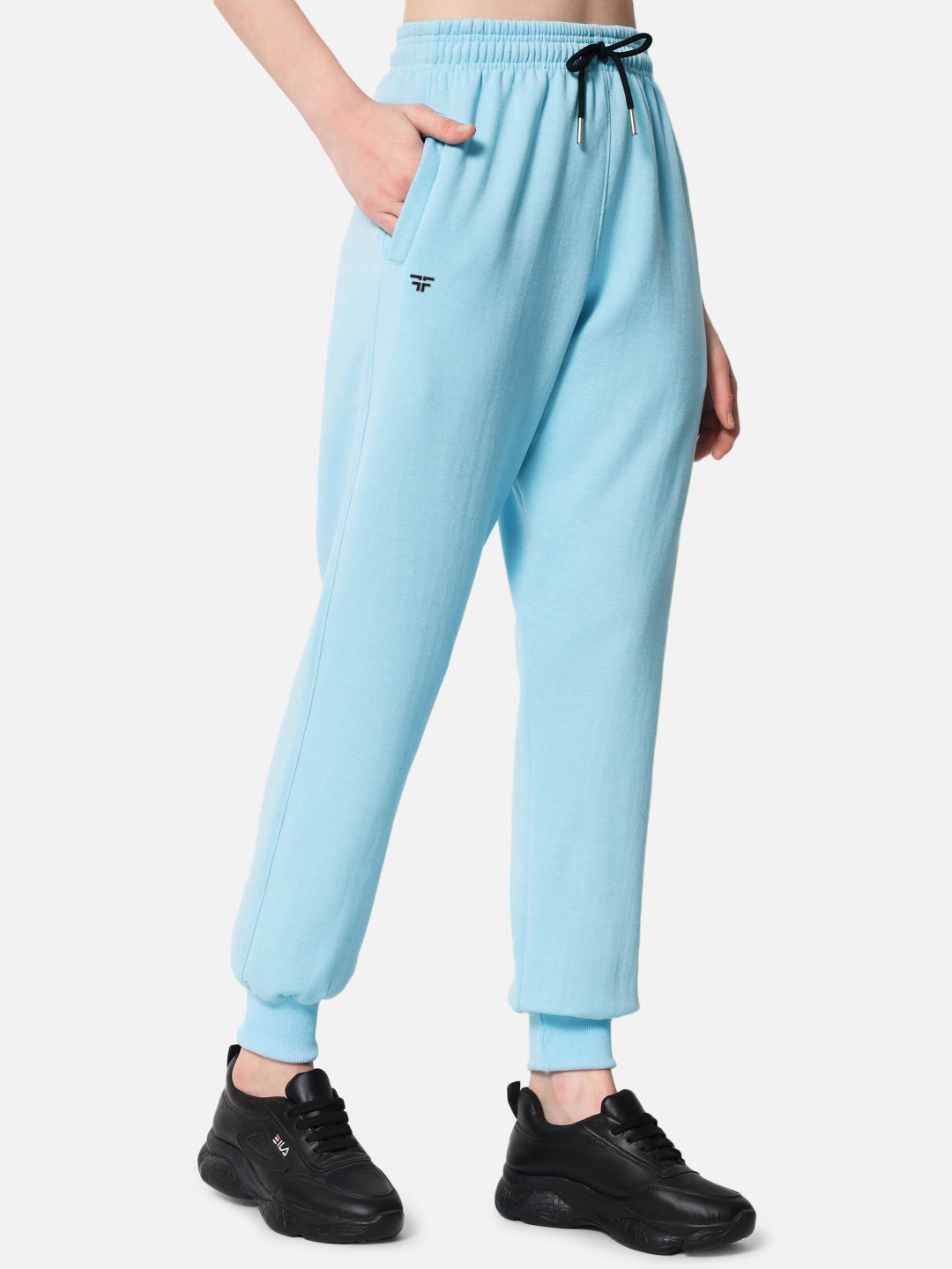 Turquoise Thermal Co-ord Set (Hoodie and Jogger Combo)