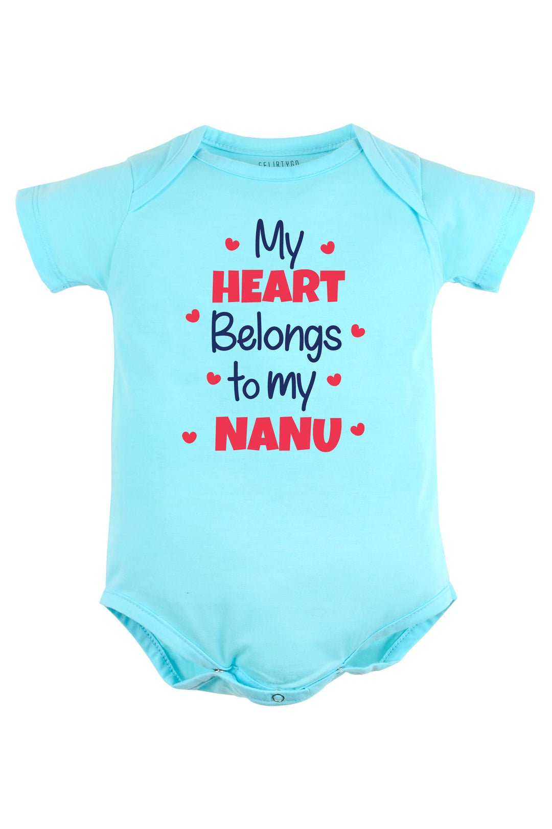 My Heart Belongs To My Nanu Baby Romper | Onesies