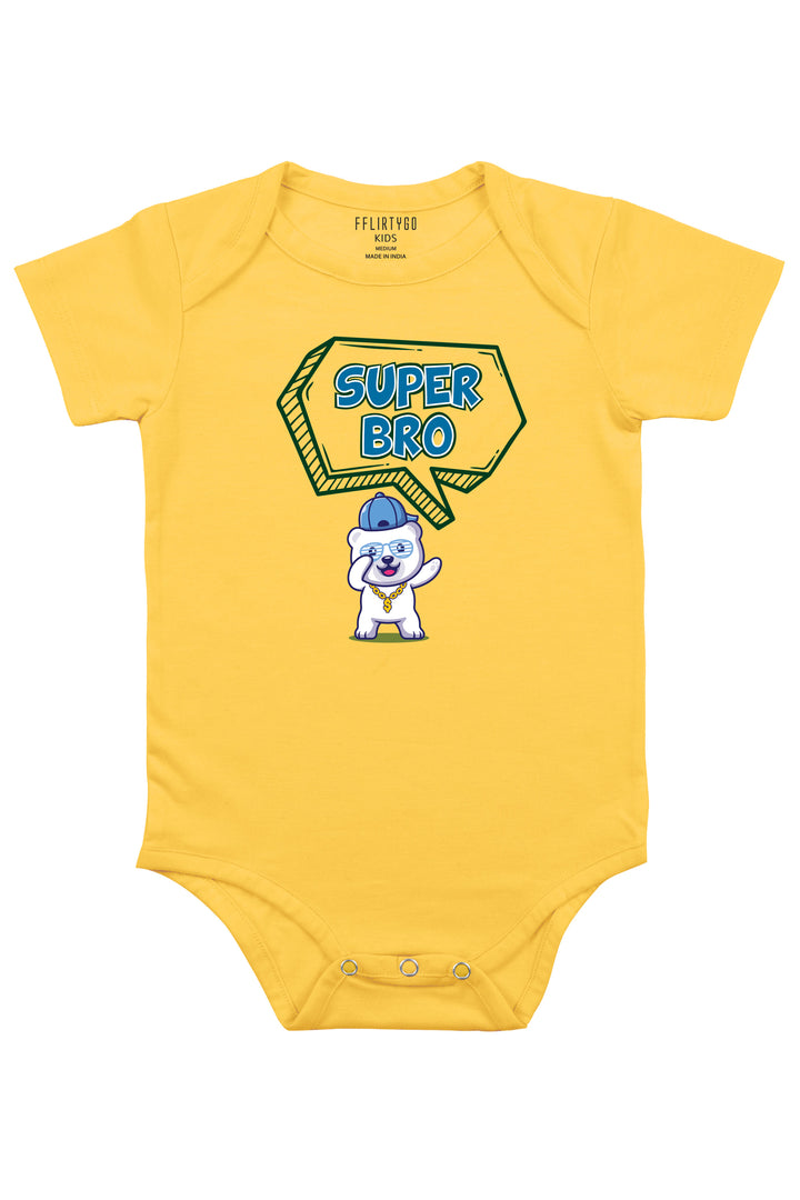 Super Bro Baby Romper | Onesies