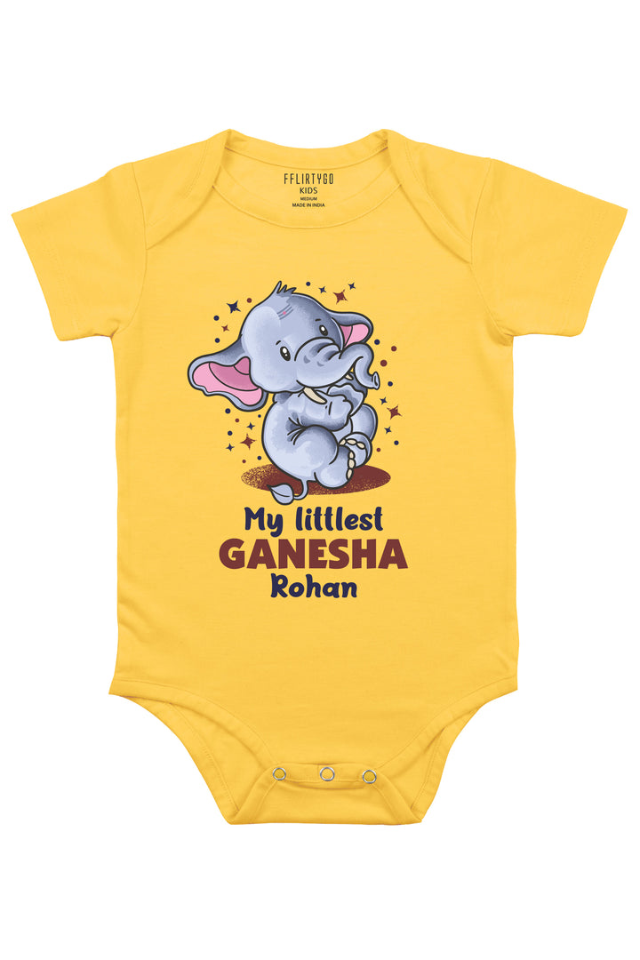 My Littlest Ganesha Baby Romper | Onesies w/ Custom Name