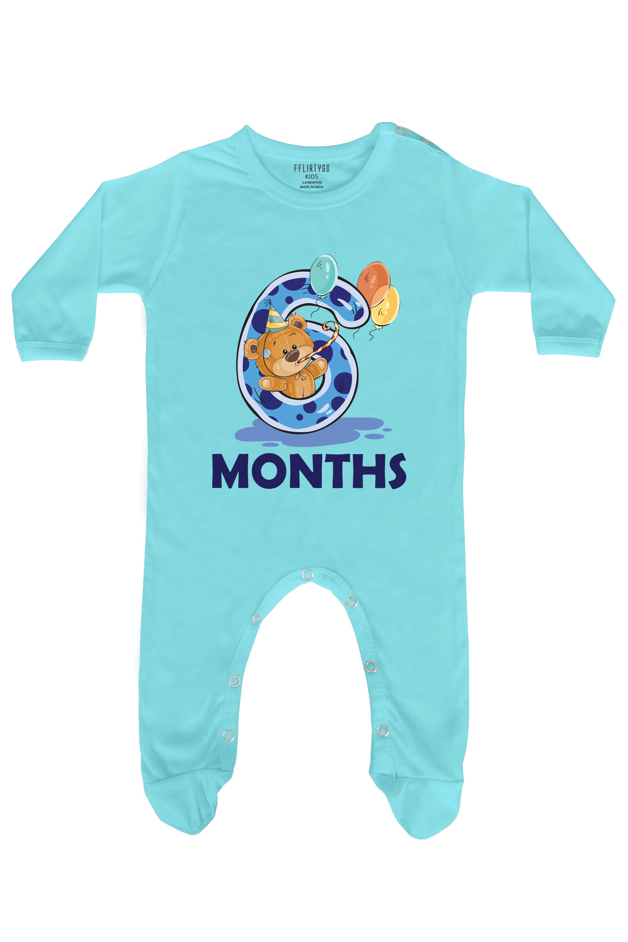 Six Months Milestone Baby Romper Onesies – FflirtyGo