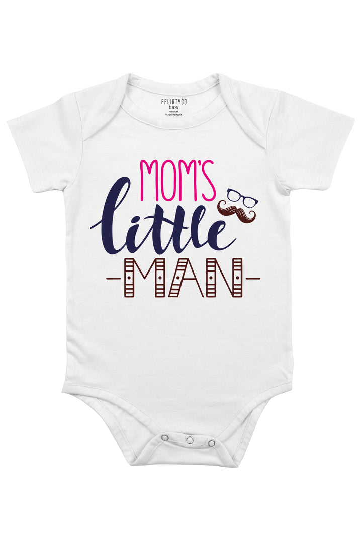 Mom's Little Man Baby Romper | Onesies