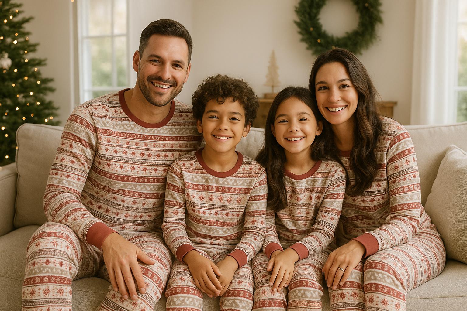 10 Affordable Matching Pajama Sets for Families