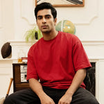 Men's Solid Oversized T-Shirts (Sizes Upto 6XL)