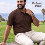 Men's PurEase Polo T-Shirts (Sizes Upto 6XL)