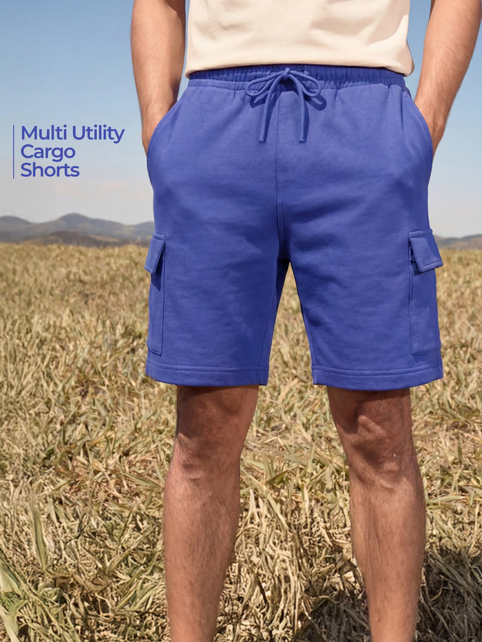 Royal Blue cargo shorts