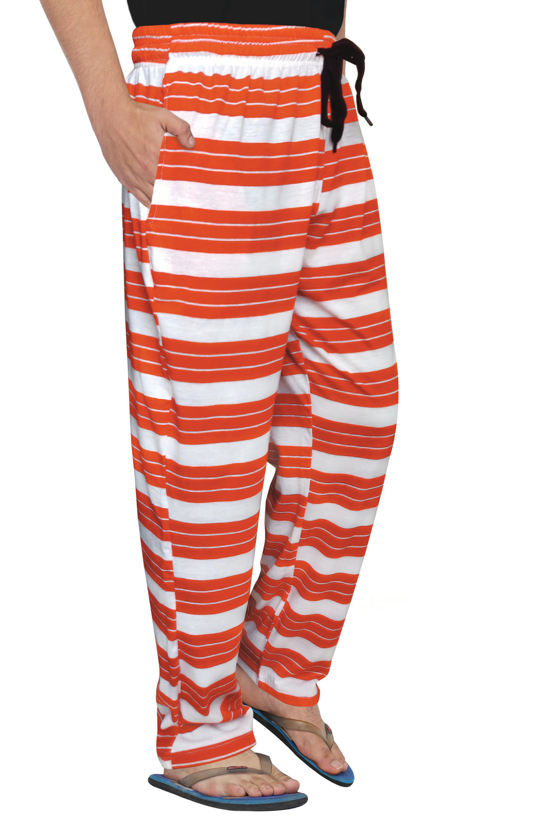 Orange and White Check Pyjama