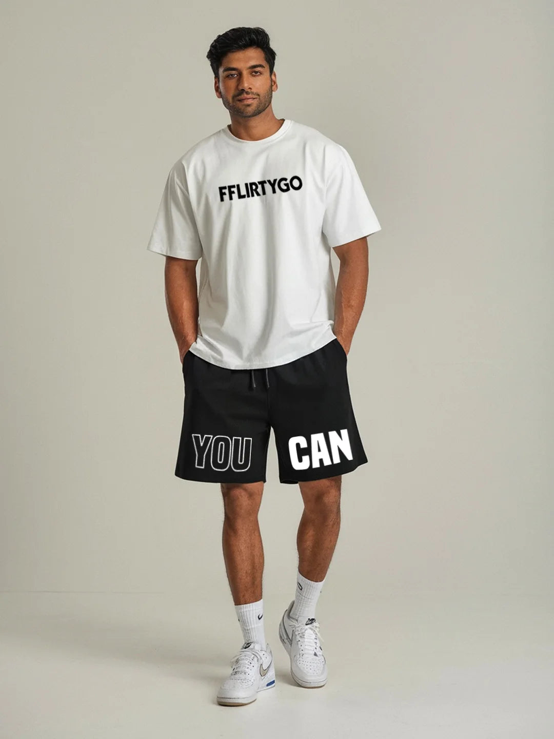 You Can Cotton Mens Shorts