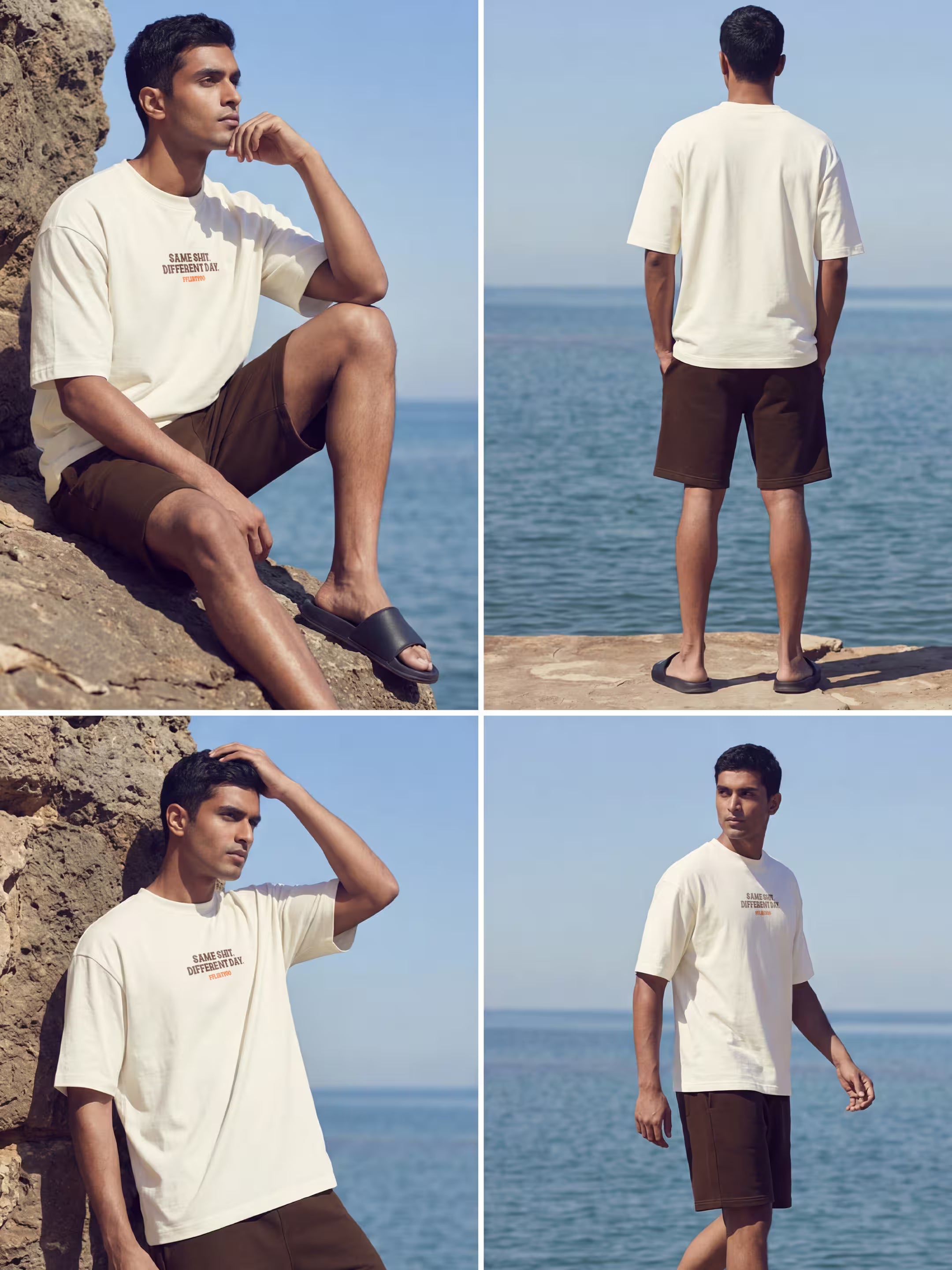 Same Shit Cotton Men's 240 GSM AirEase Summer Coords