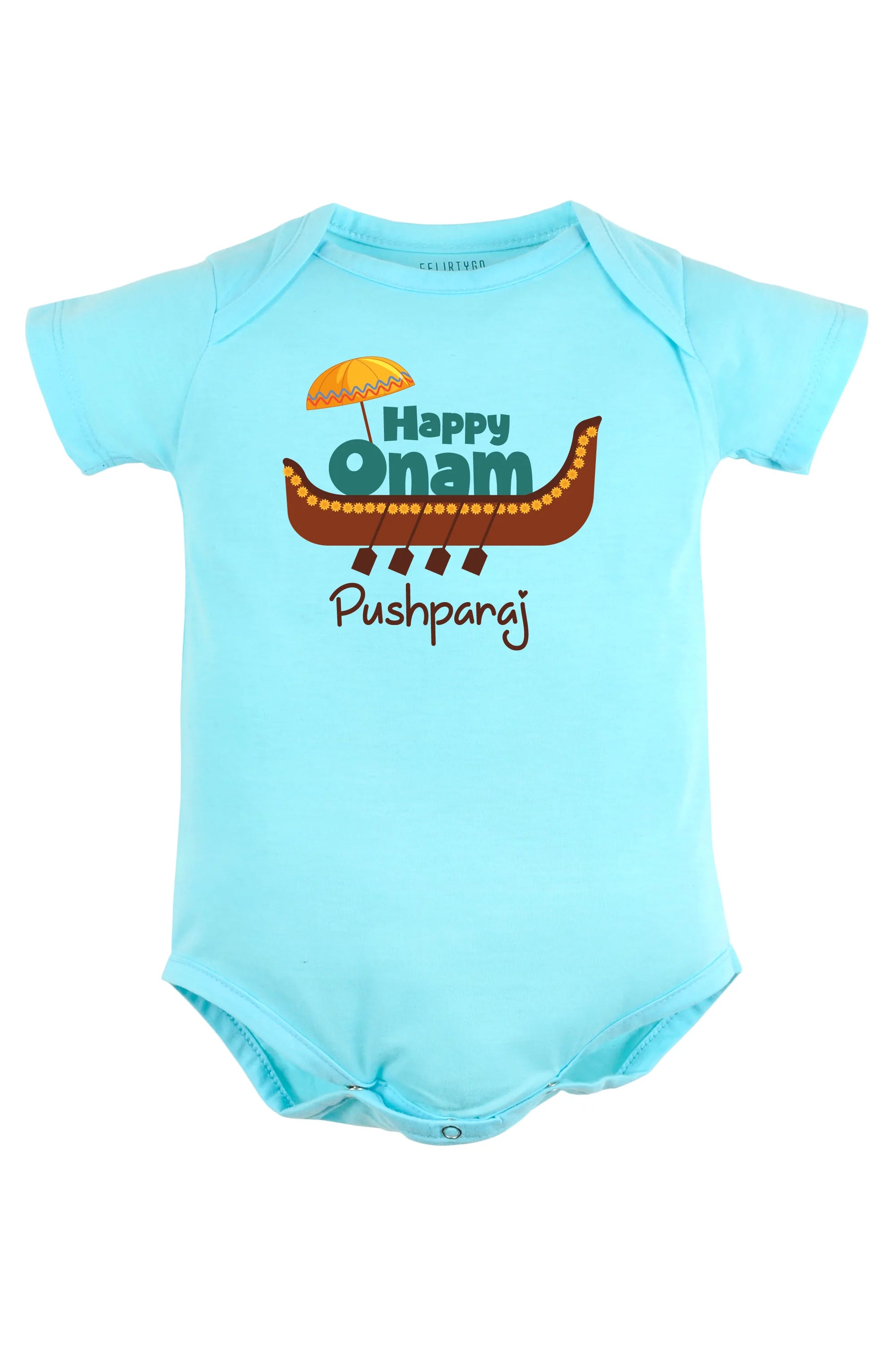 Happy Onam Baby Romper | Onesies w/ Custom Name