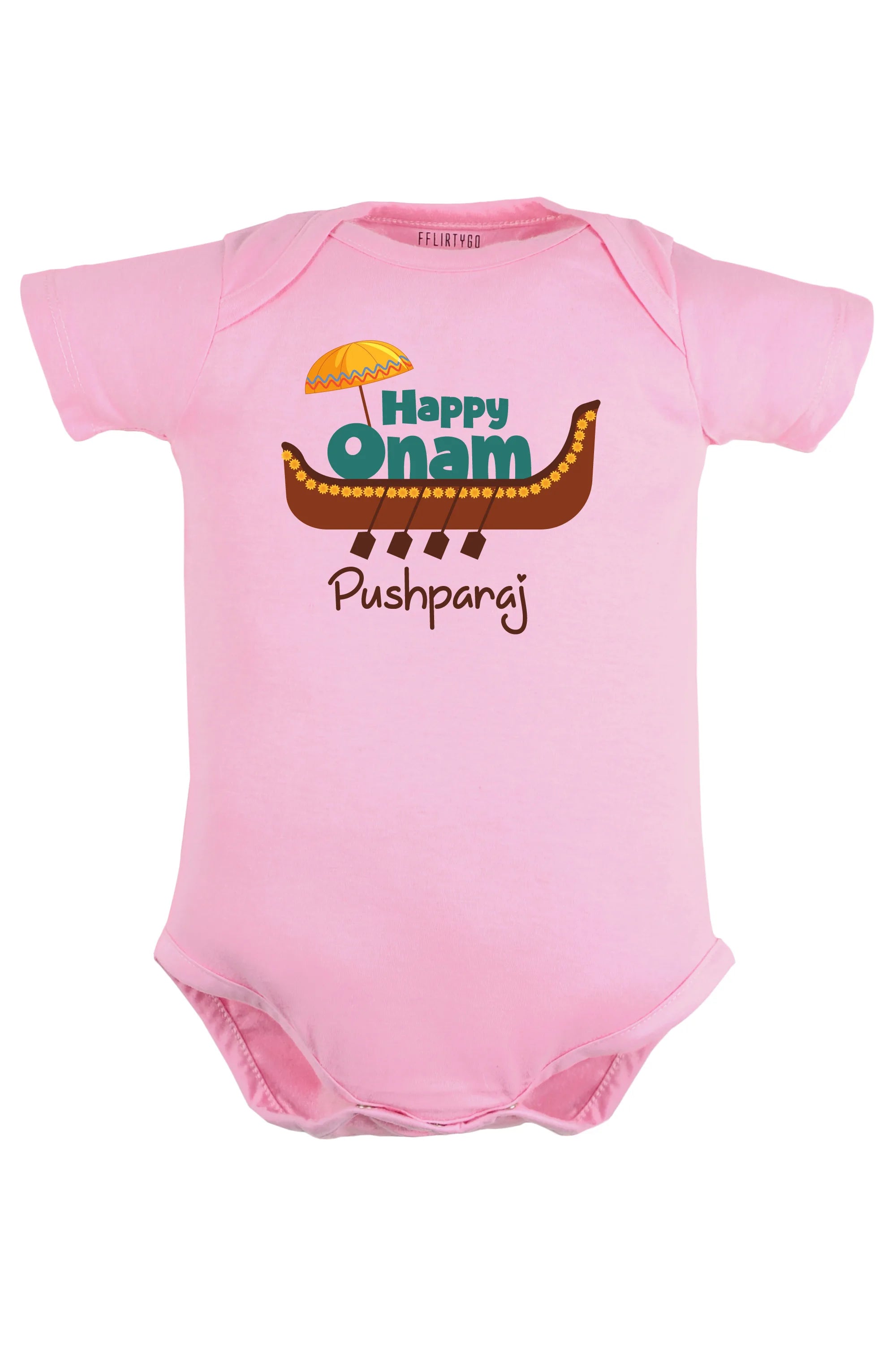 Happy Onam Baby Romper | Onesies w/ Custom Name