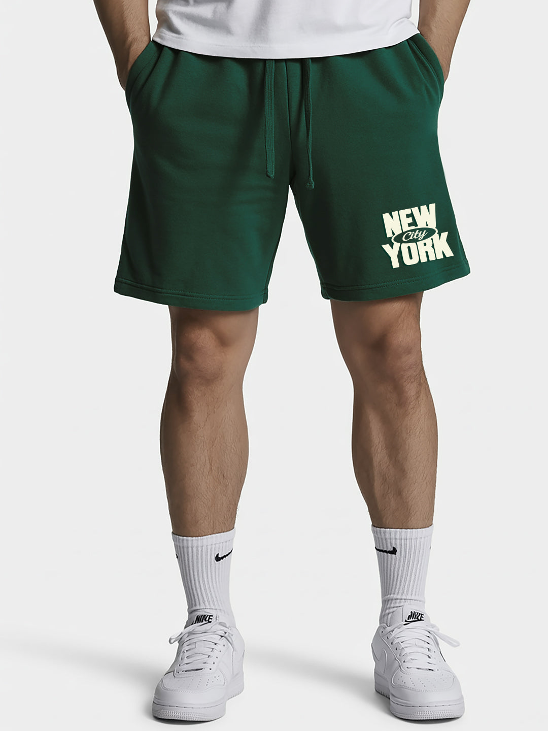 New York City Cotton Mens Shorts