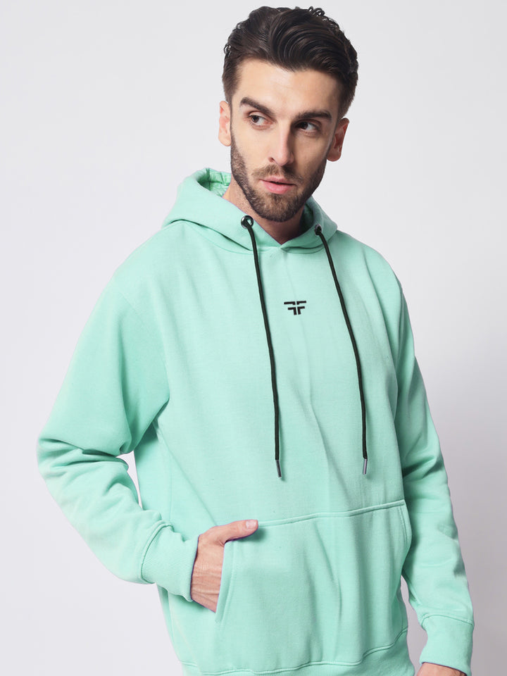 Sea Green Thermal Co-ord Set (Hoodie and Jogger Combo)