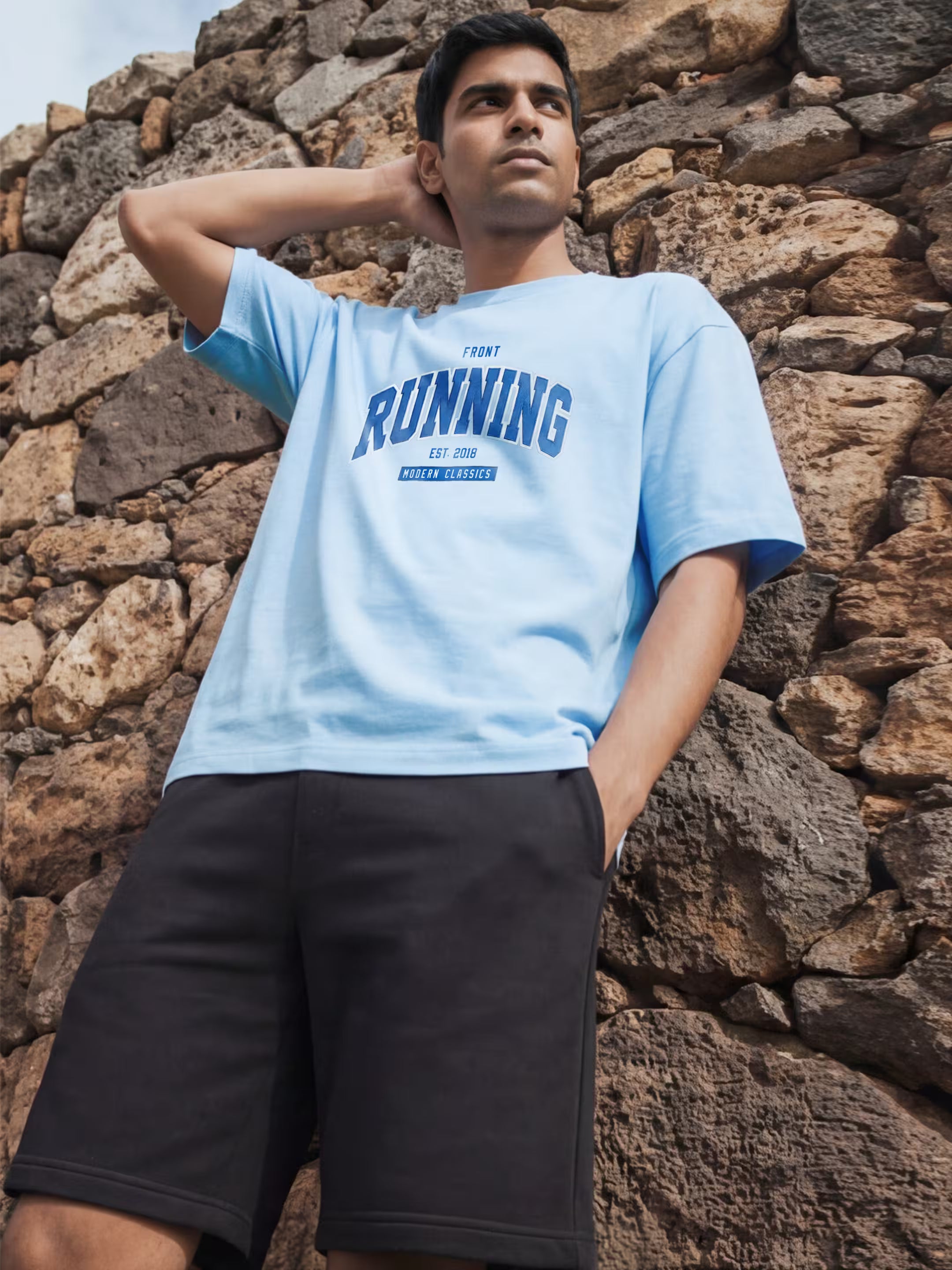 RUNNING Men's Oversized T-Shirt