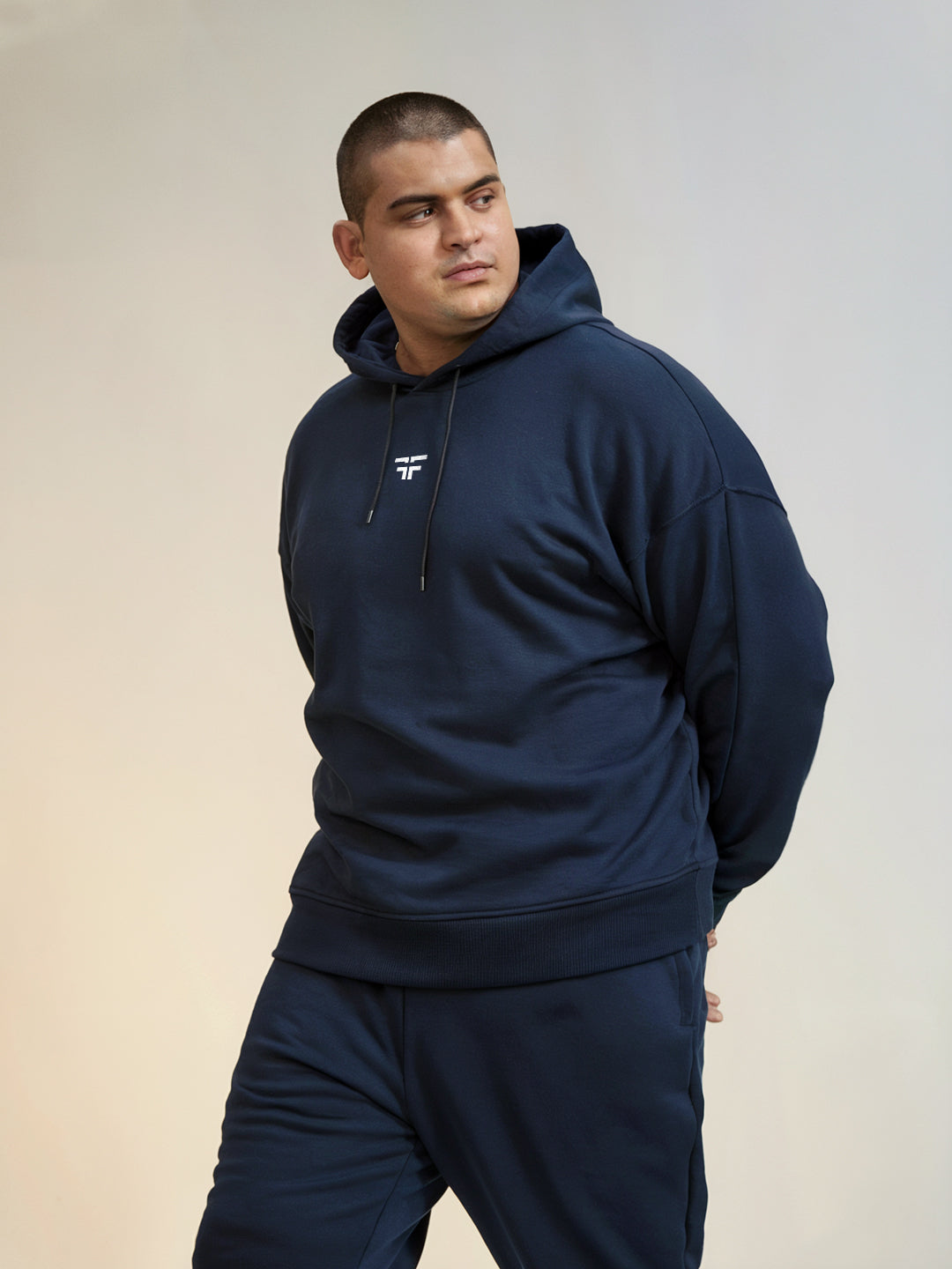 || NAVY THERMAL CO-ORD SET (HOODIE AND JOGGER COMBO) ||