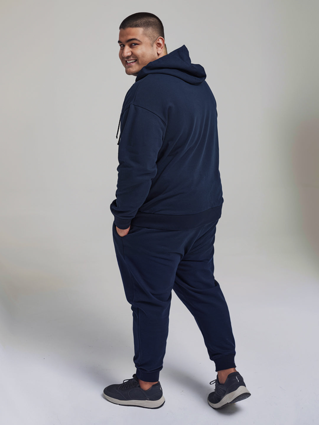 || NAVY THERMAL CO-ORD SET (HOODIE AND JOGGER COMBO) ||