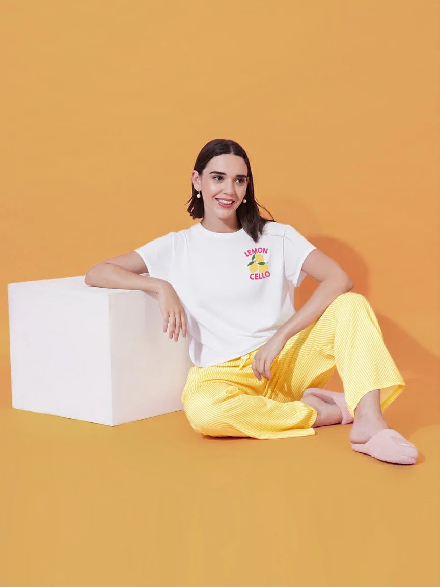 Lemon zest Lounge set