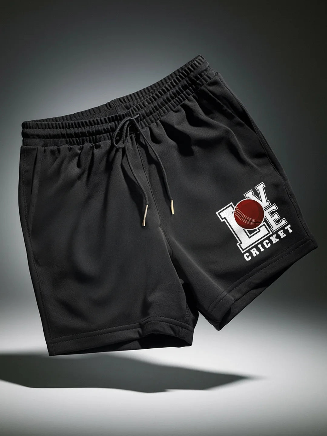 Love Cricket Cotton Mens Shorts