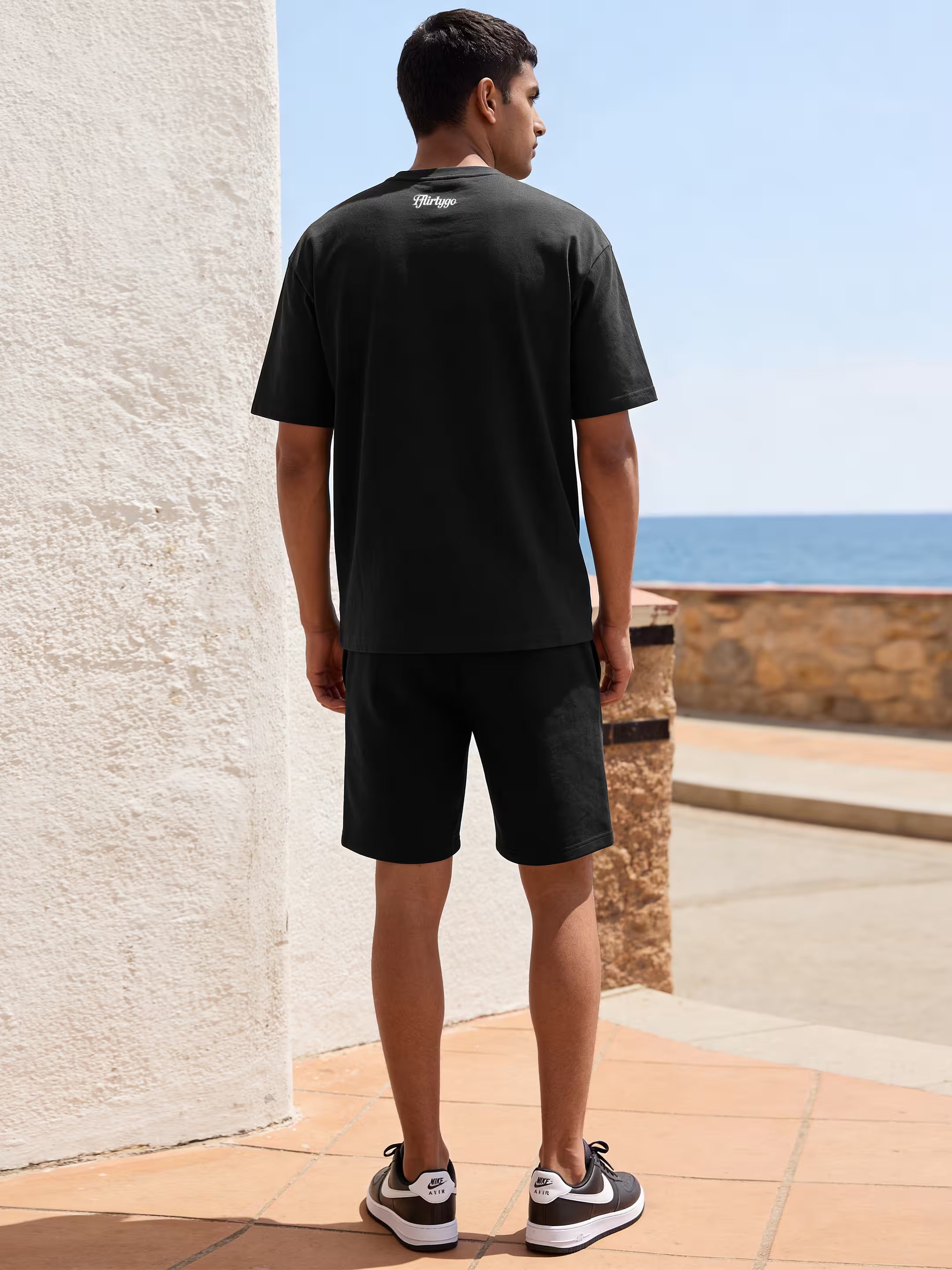 Push Harder Cotton Men's 240 GSM AirEase Summer Coords
