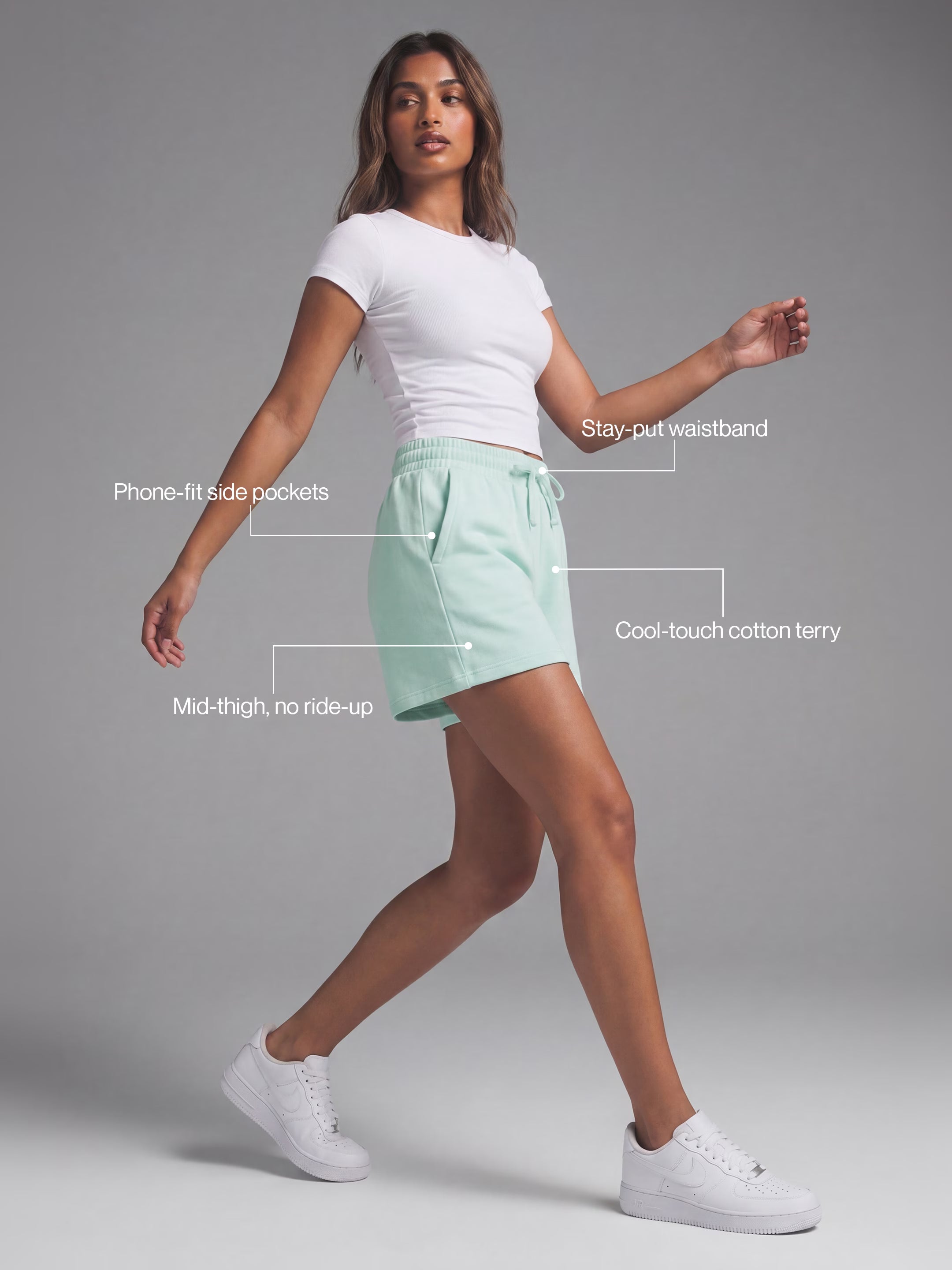 Mint Green Shorts