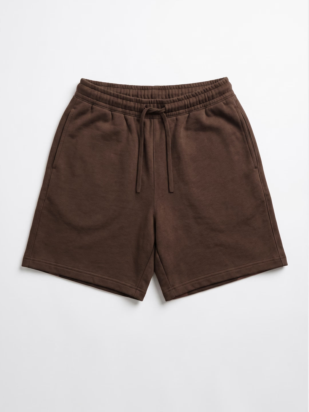 Chocolate Brown Cotton Men's Shorts