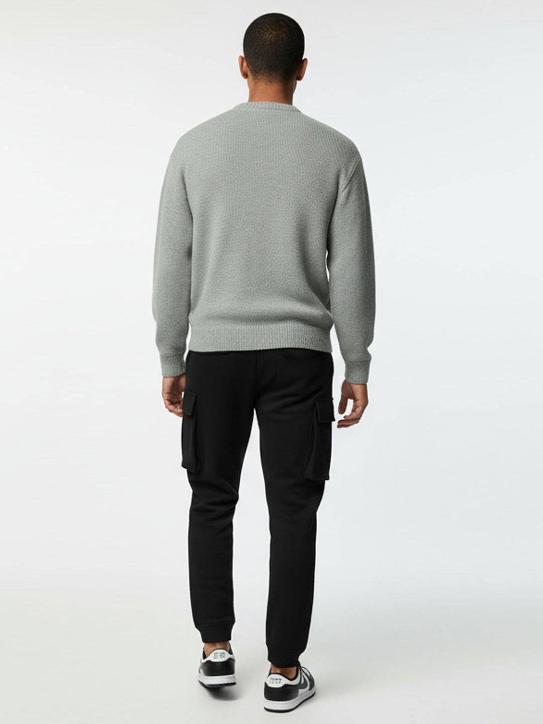 Black Joggers w/ Box Pockets