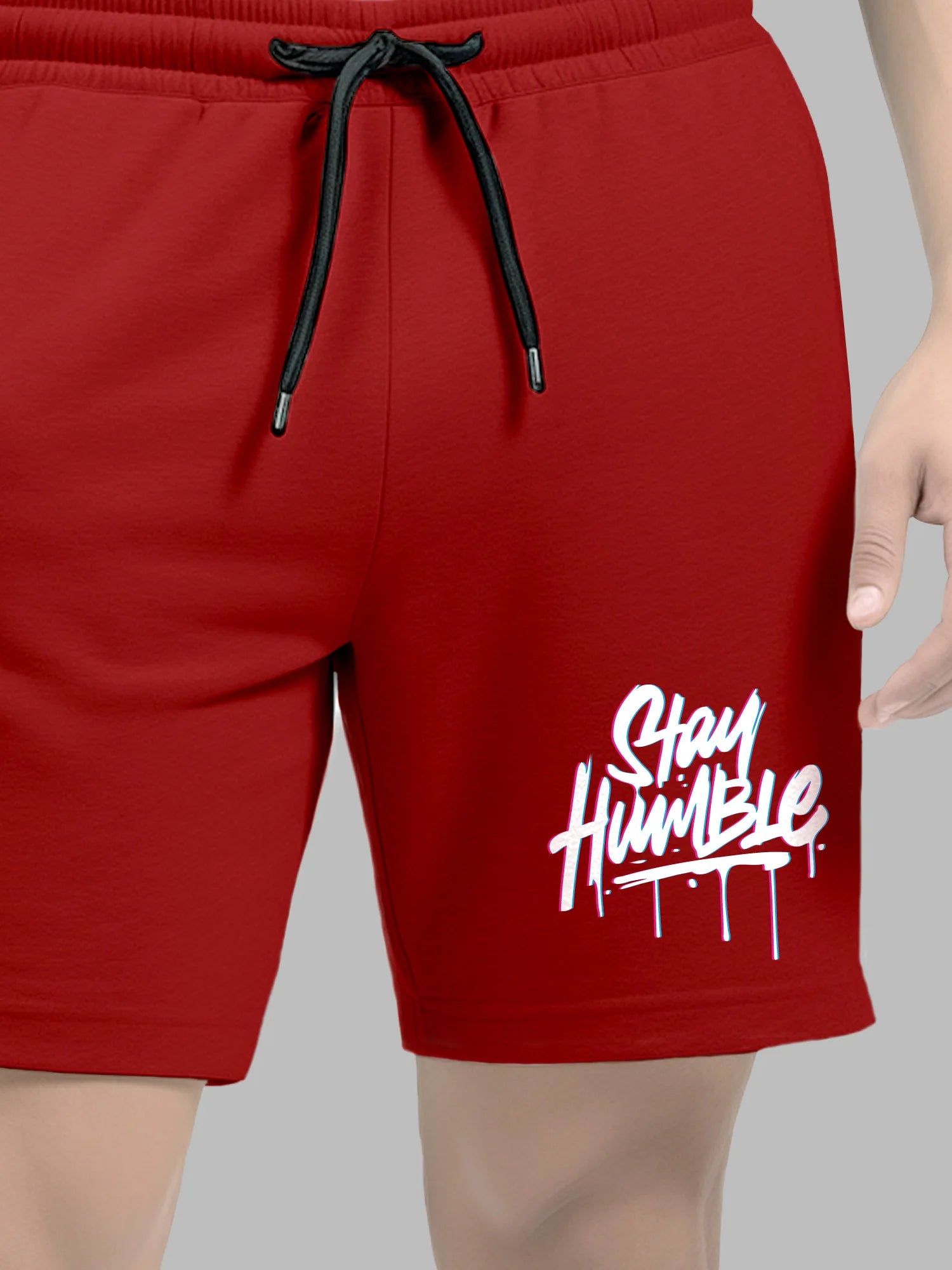 Stay Humble Cotton Men's Oversized Coord Sets
