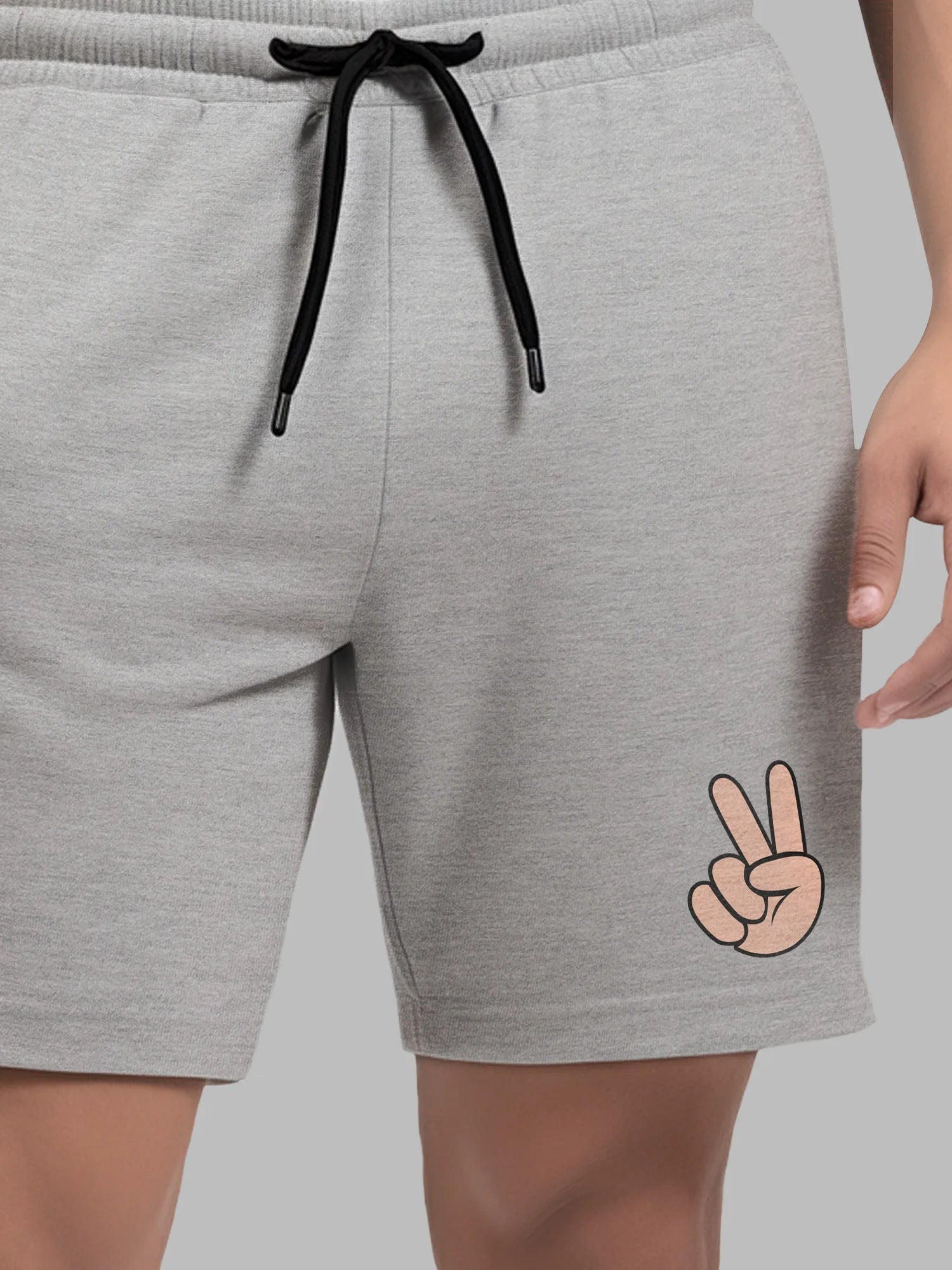 Check The Vibes Cotton Mens T Shirt and Shorts Combo Set