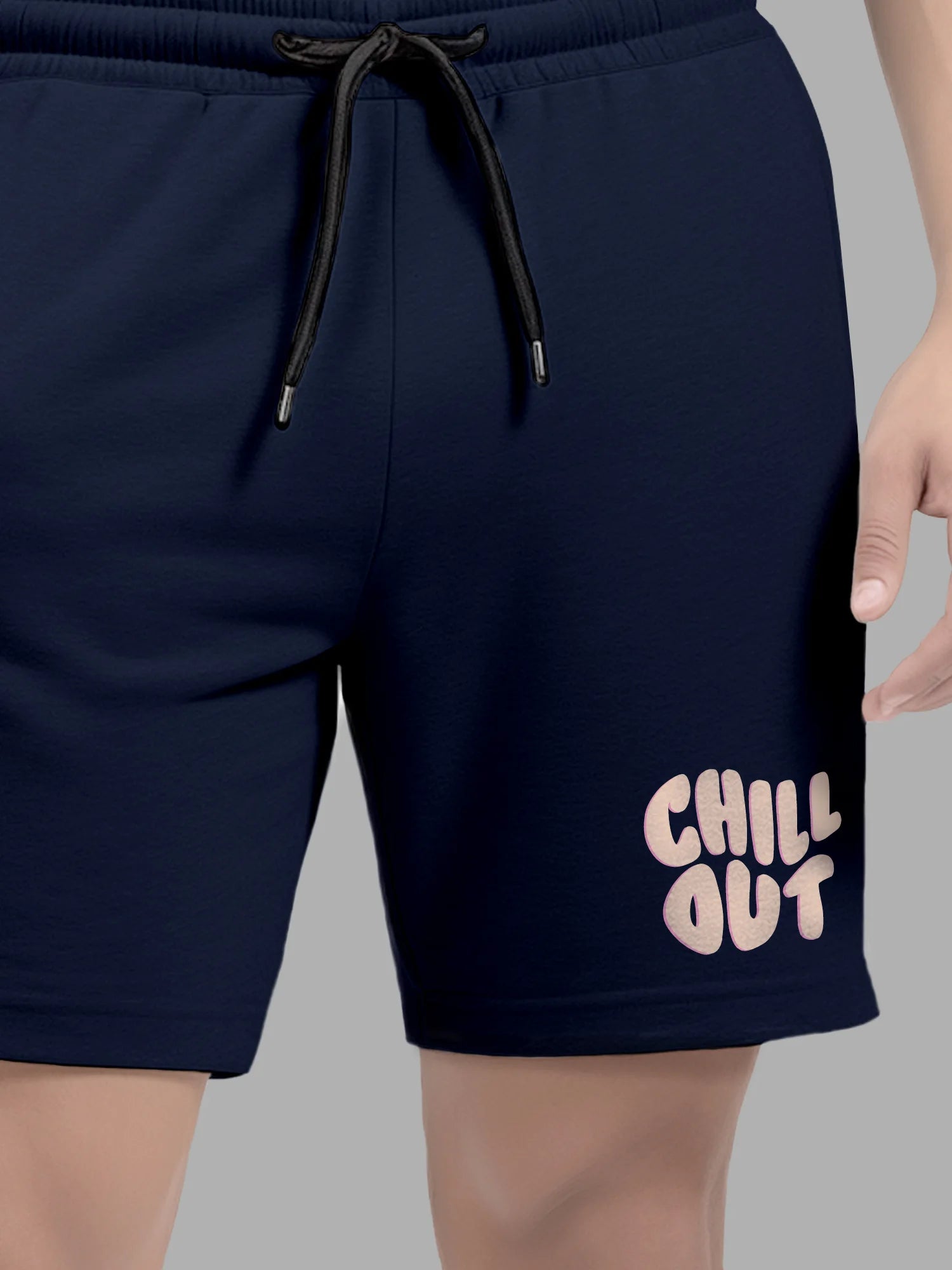 Chill Out Cotton Mens T Shirt and Shorts Combo Set
