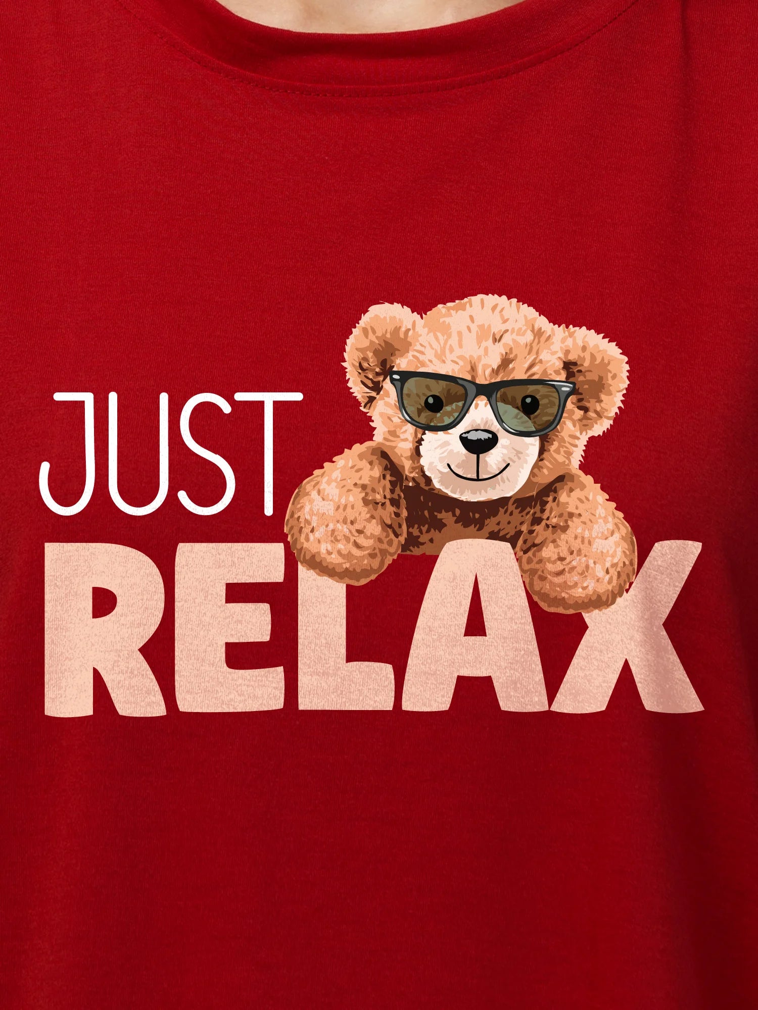 Just Relax Cotton Mens T Shirt and Shorts Combo Set