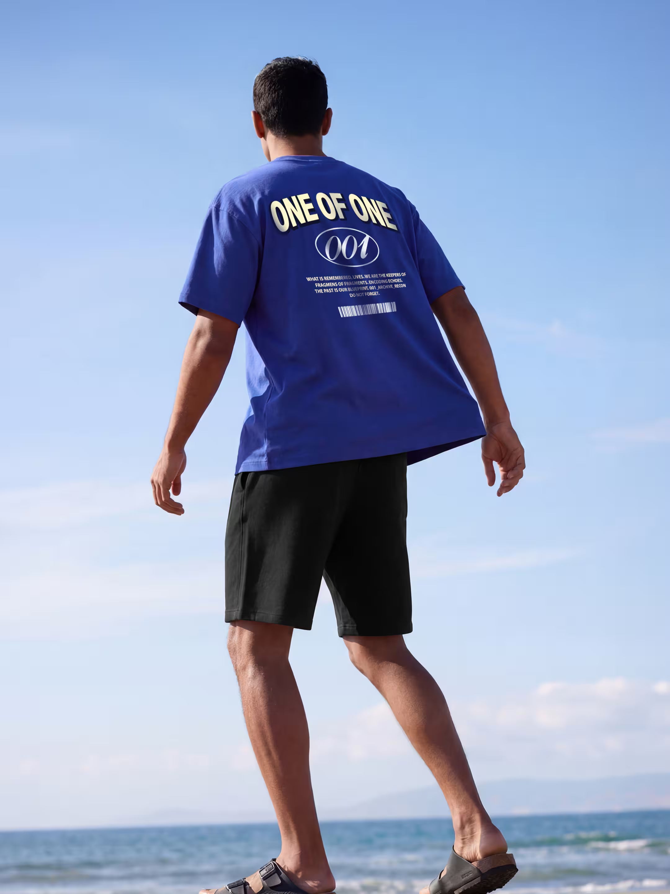 One Of One Cotton Men's Oversized T-Shirt
