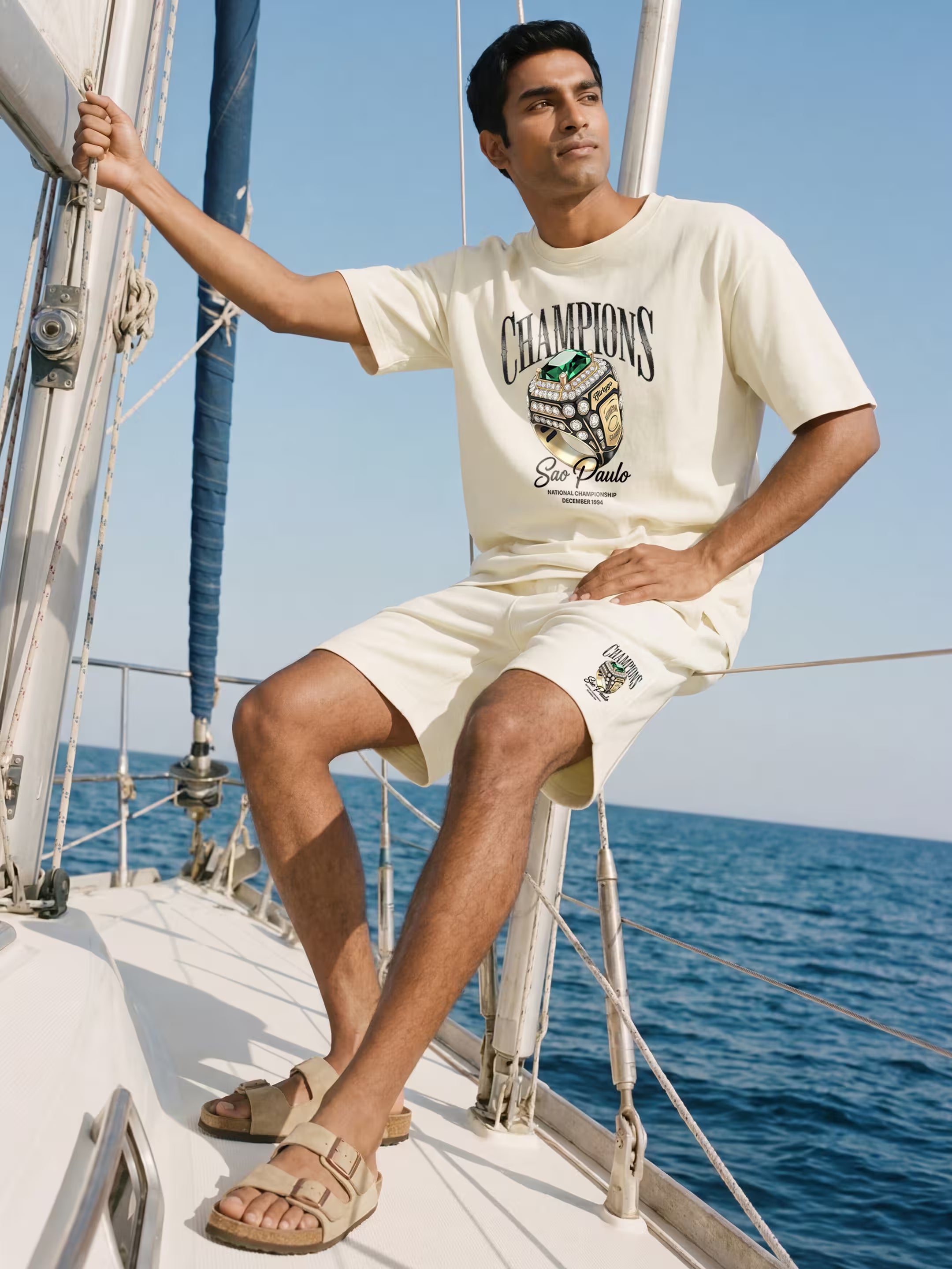 Champion Cotton Men's 240 GSM AirEase Summer Coords