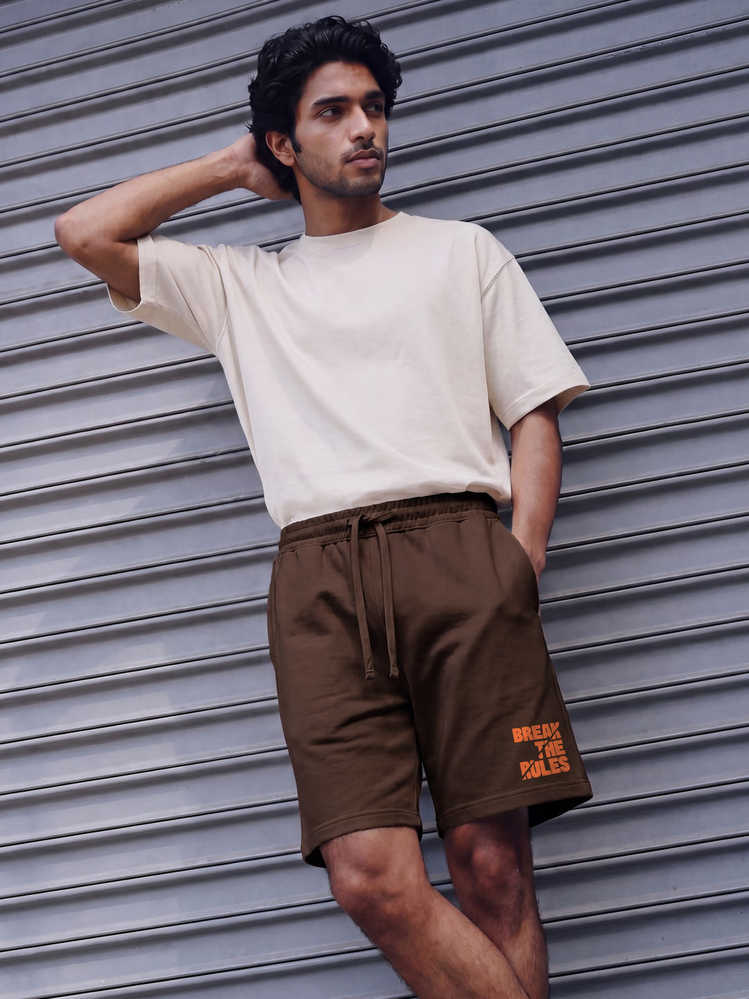 Break The Rules Cotton Mens Shorts