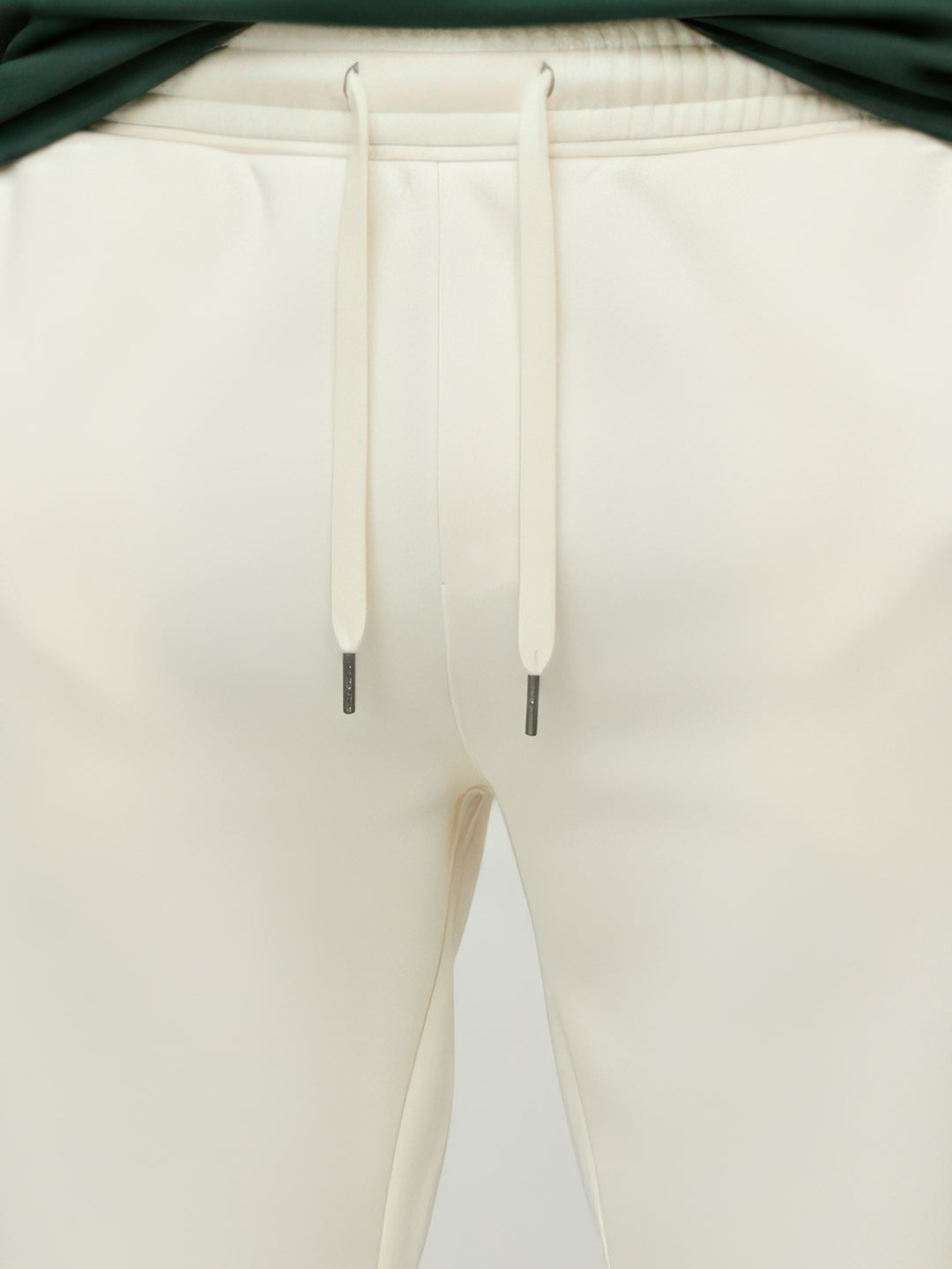 Cream Cargo Joggers w/ 4 Pockets