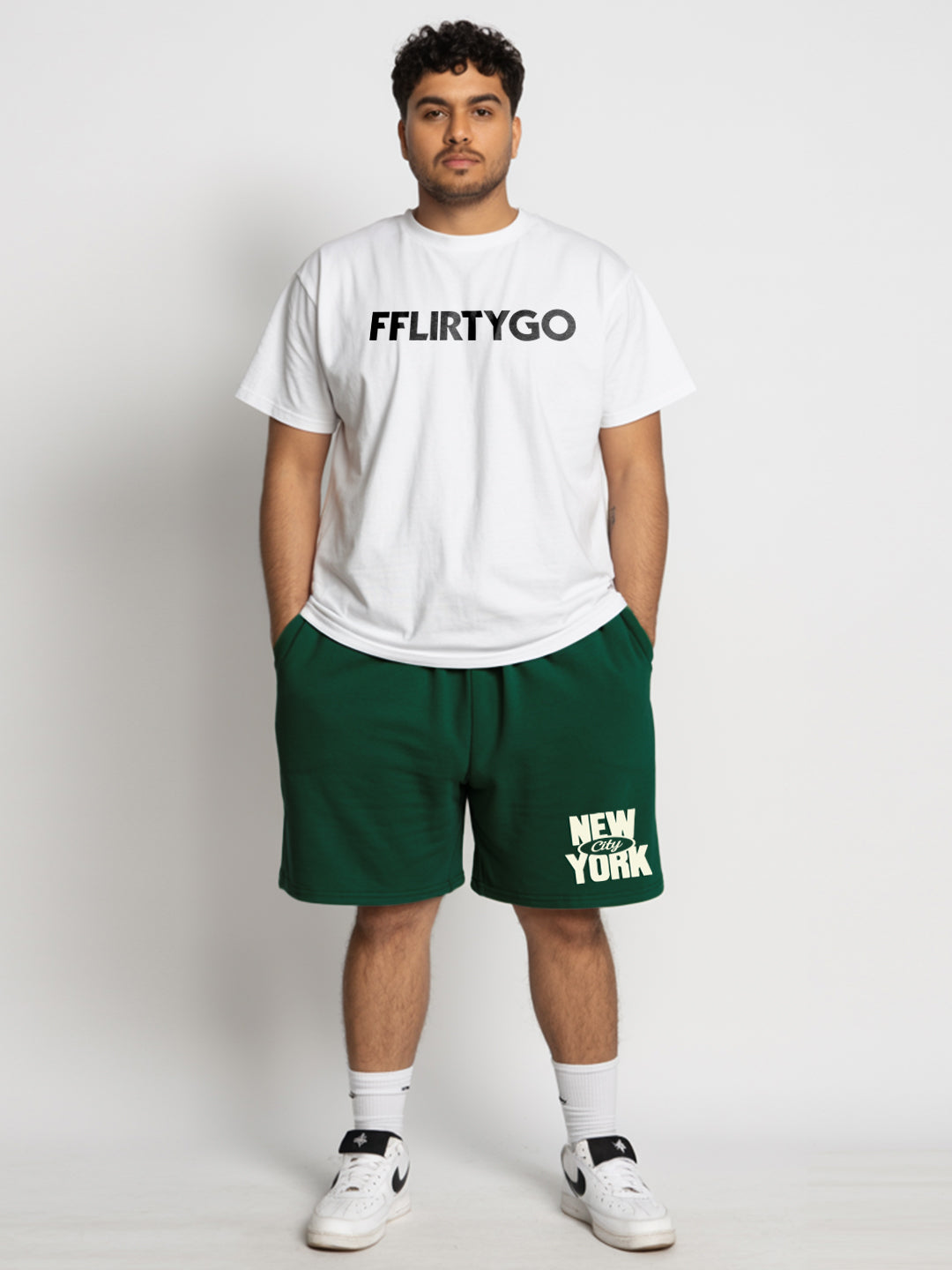 New York City Cotton Mens Shorts