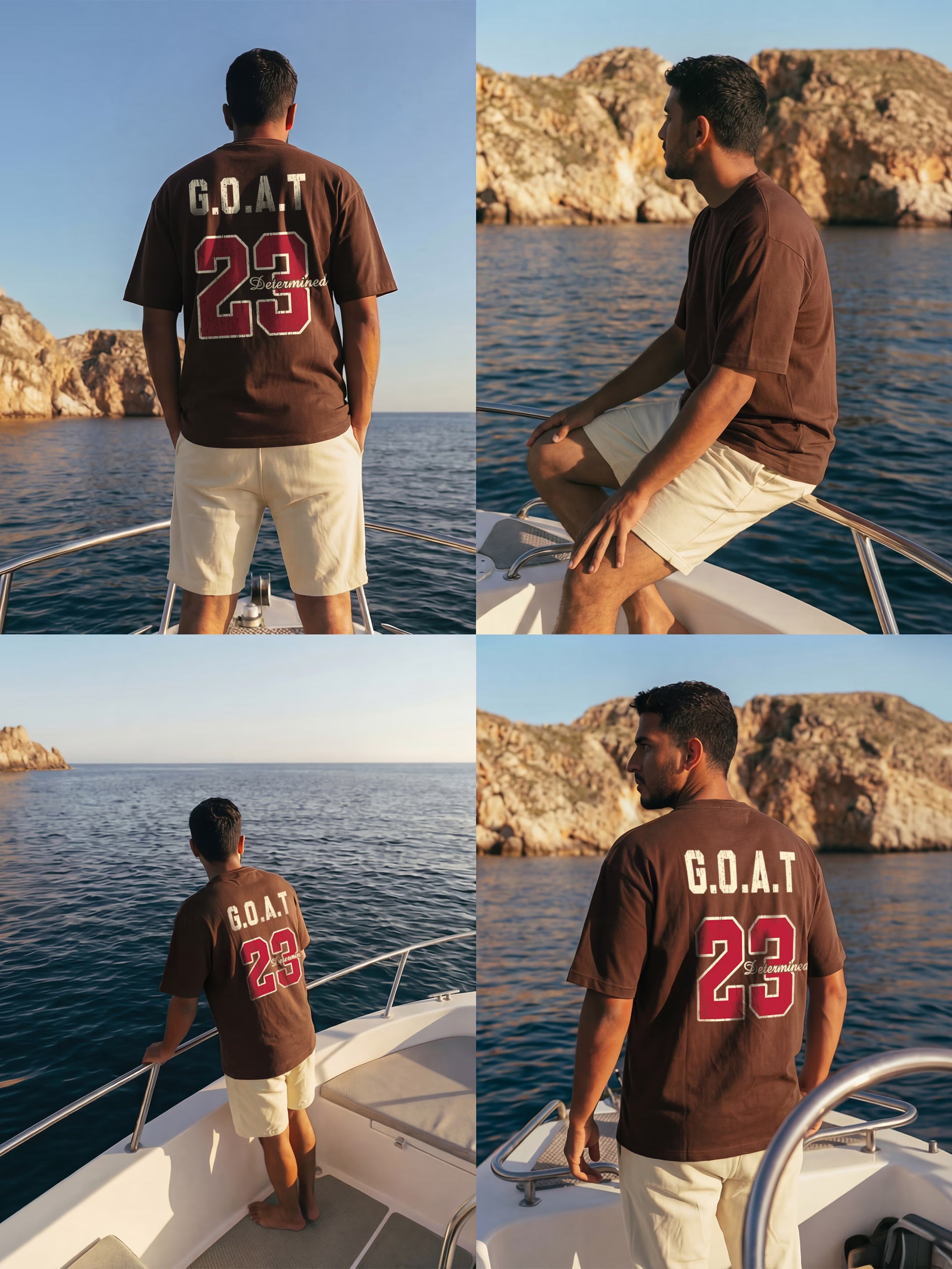 GOAT Men's Oversized T-Shirt