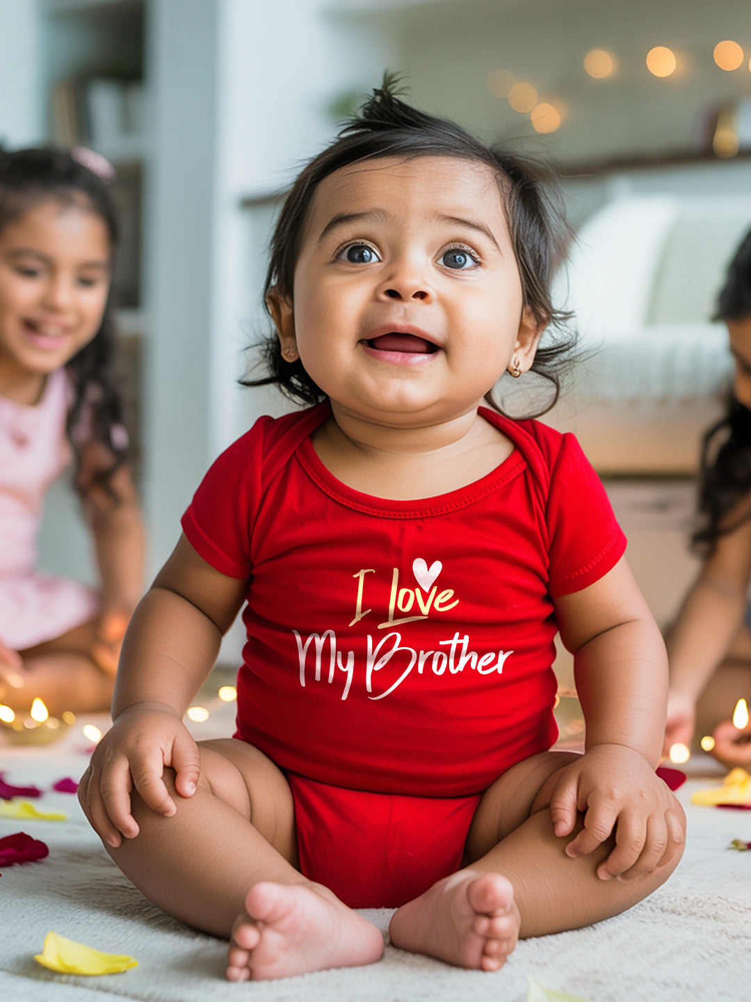 I Love My Brother Baby Romper | Onesies