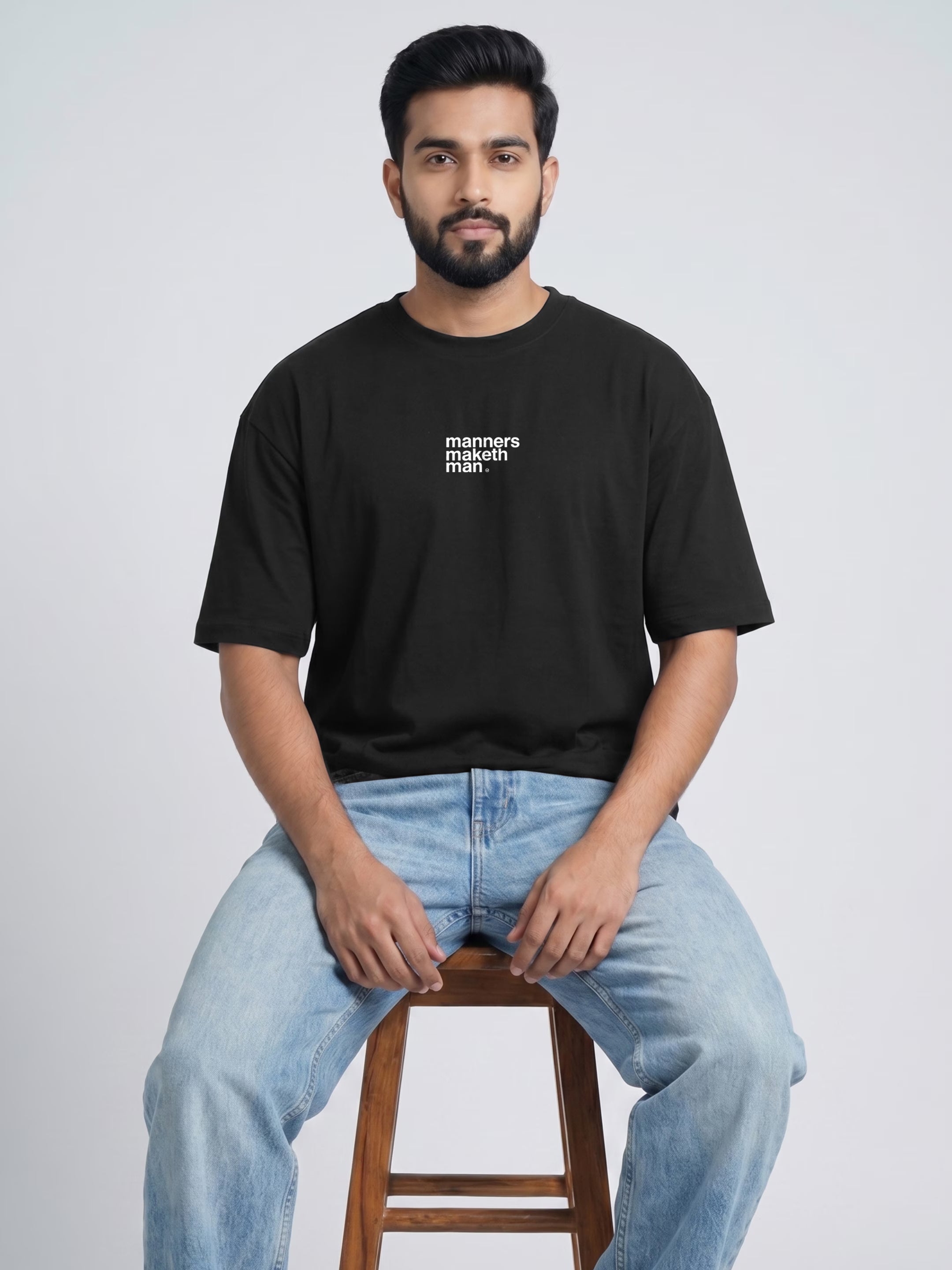 Manners Maketh Men's Oversized T-Shirt