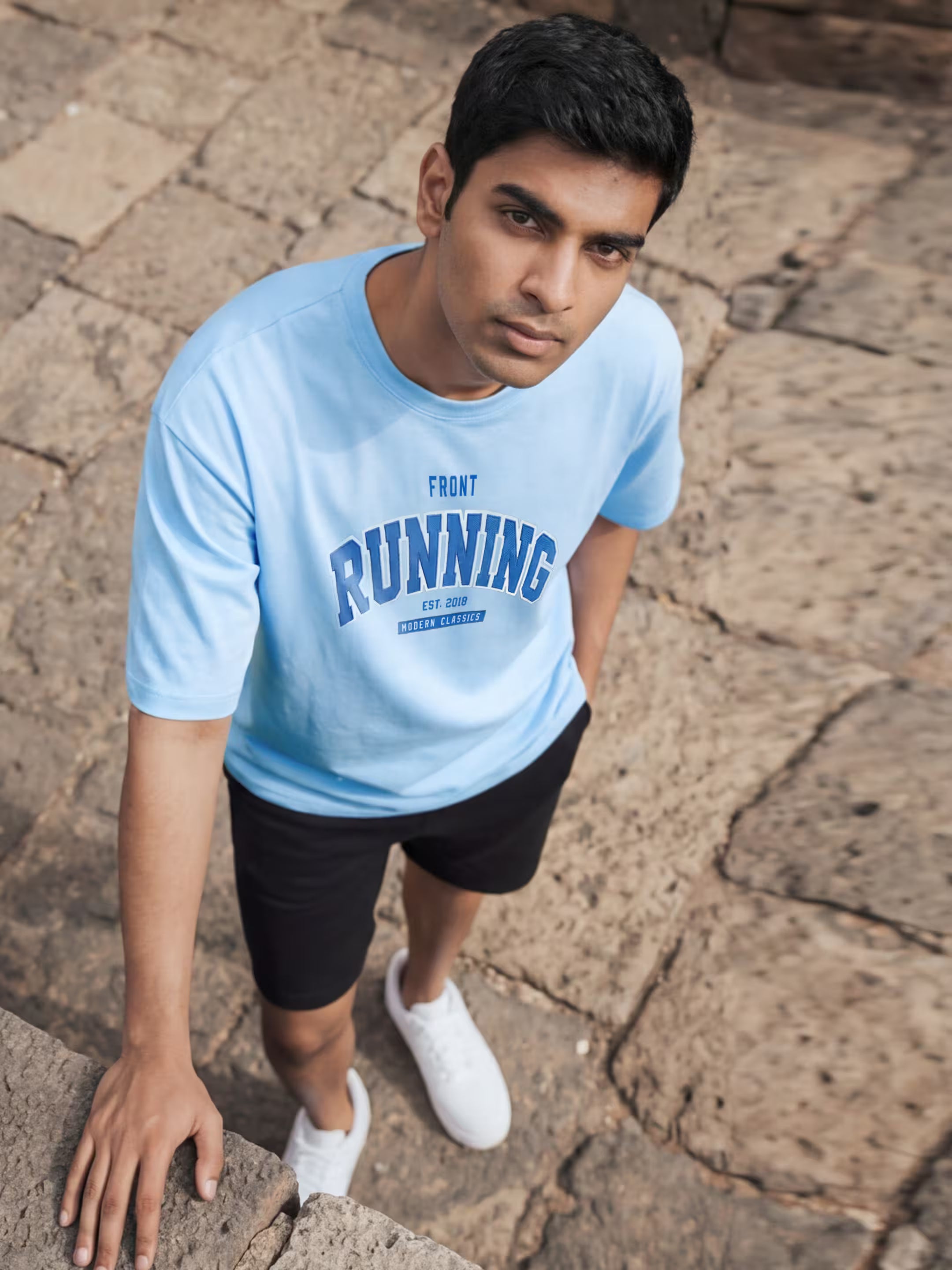 RUNNING Men's Oversized T-Shirt