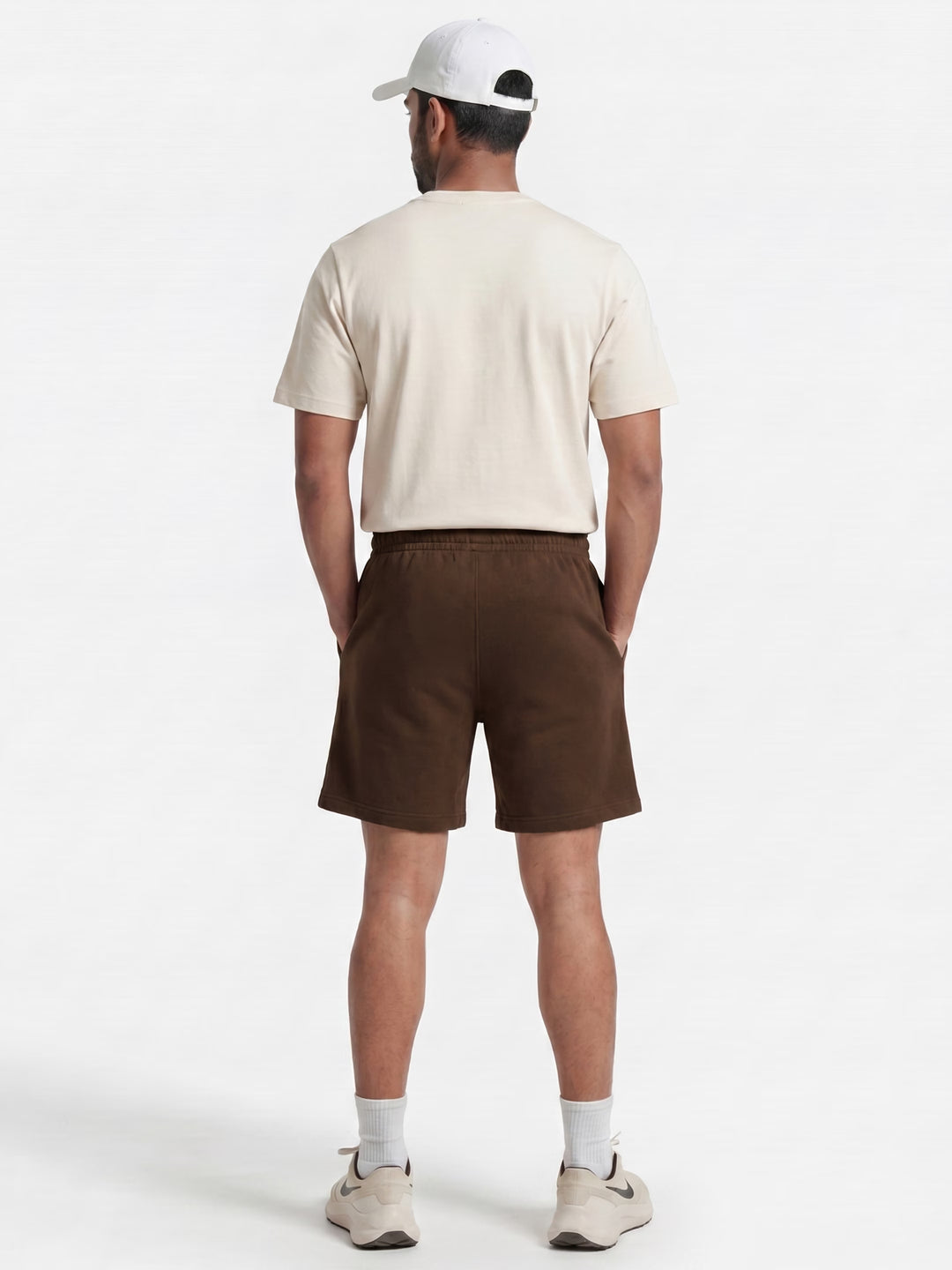 Chocolate Brown Cotton Men's Shorts