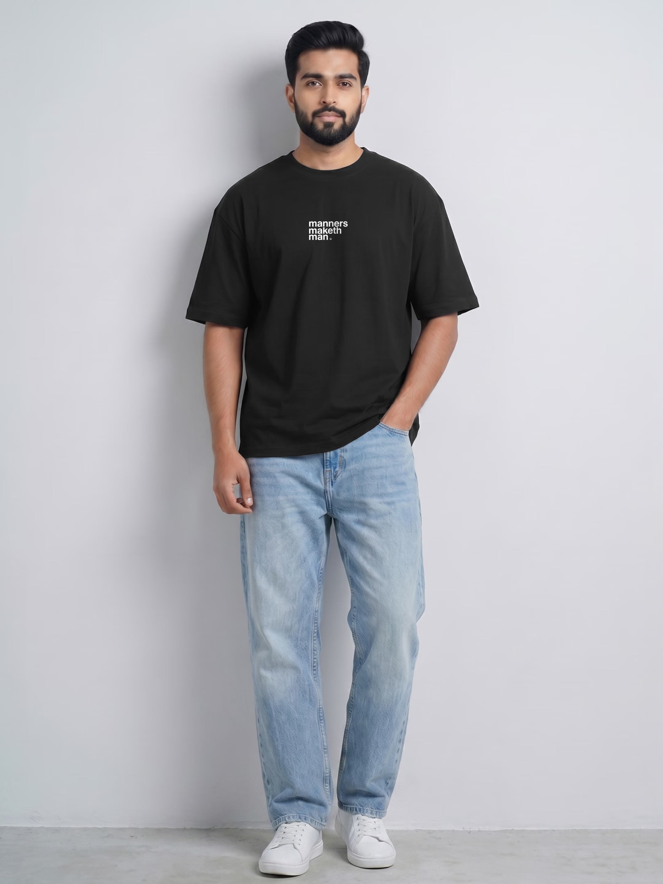 Manners Maketh Men's Oversized T-Shirt