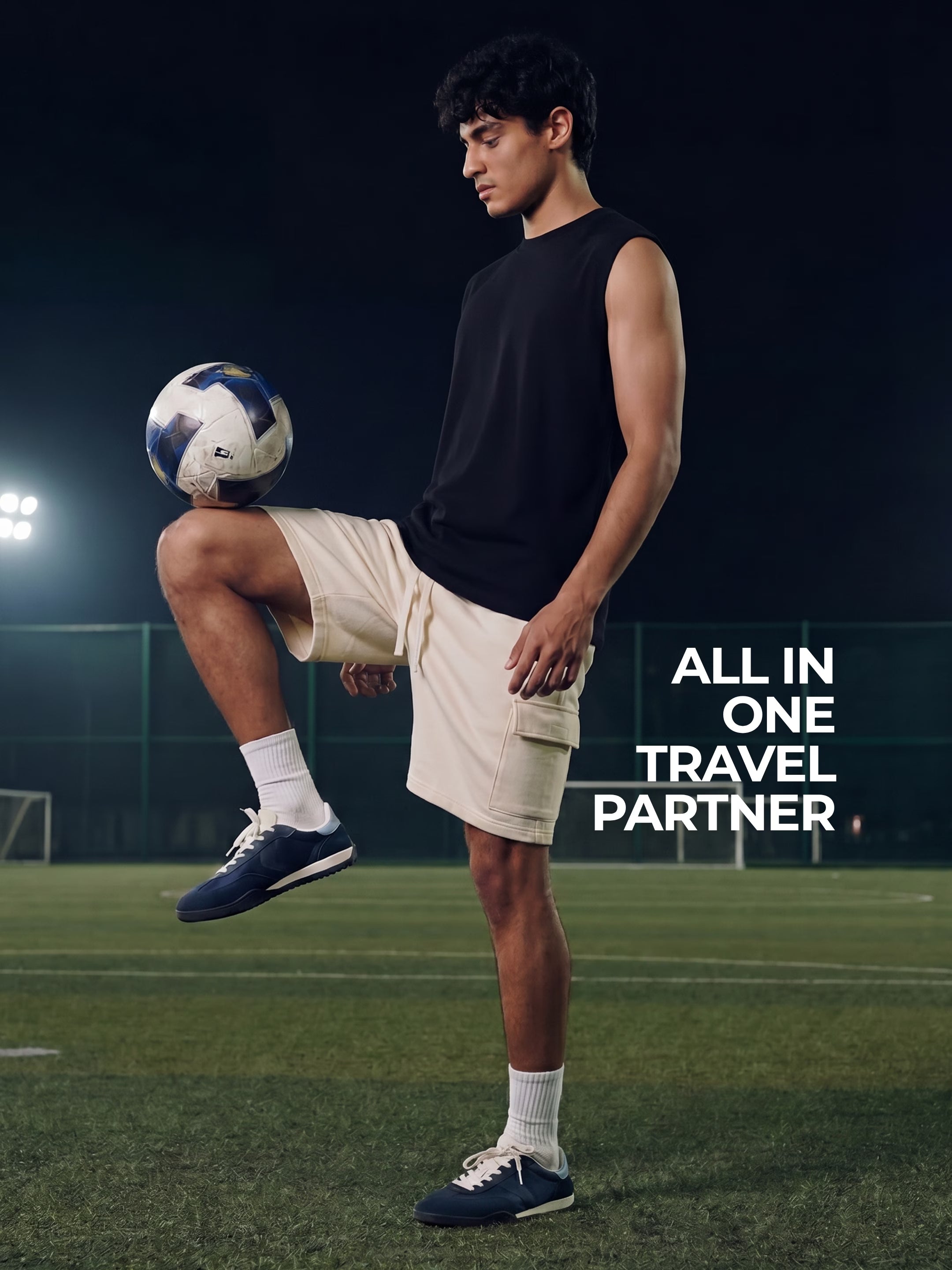 Off-White Cargo Cotton Men's Shorts