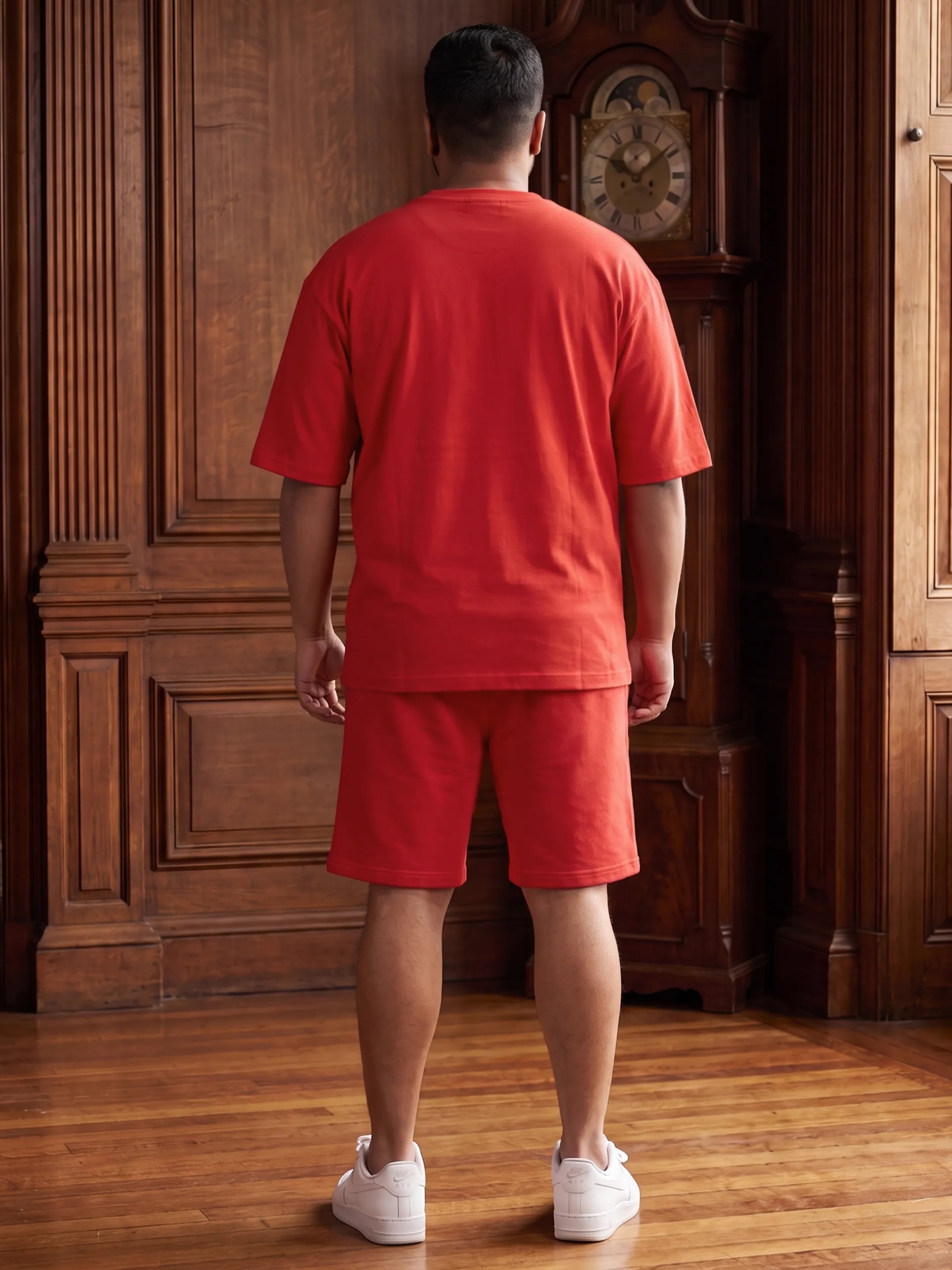 Stay Humble Cotton Men's Oversized Coord Sets