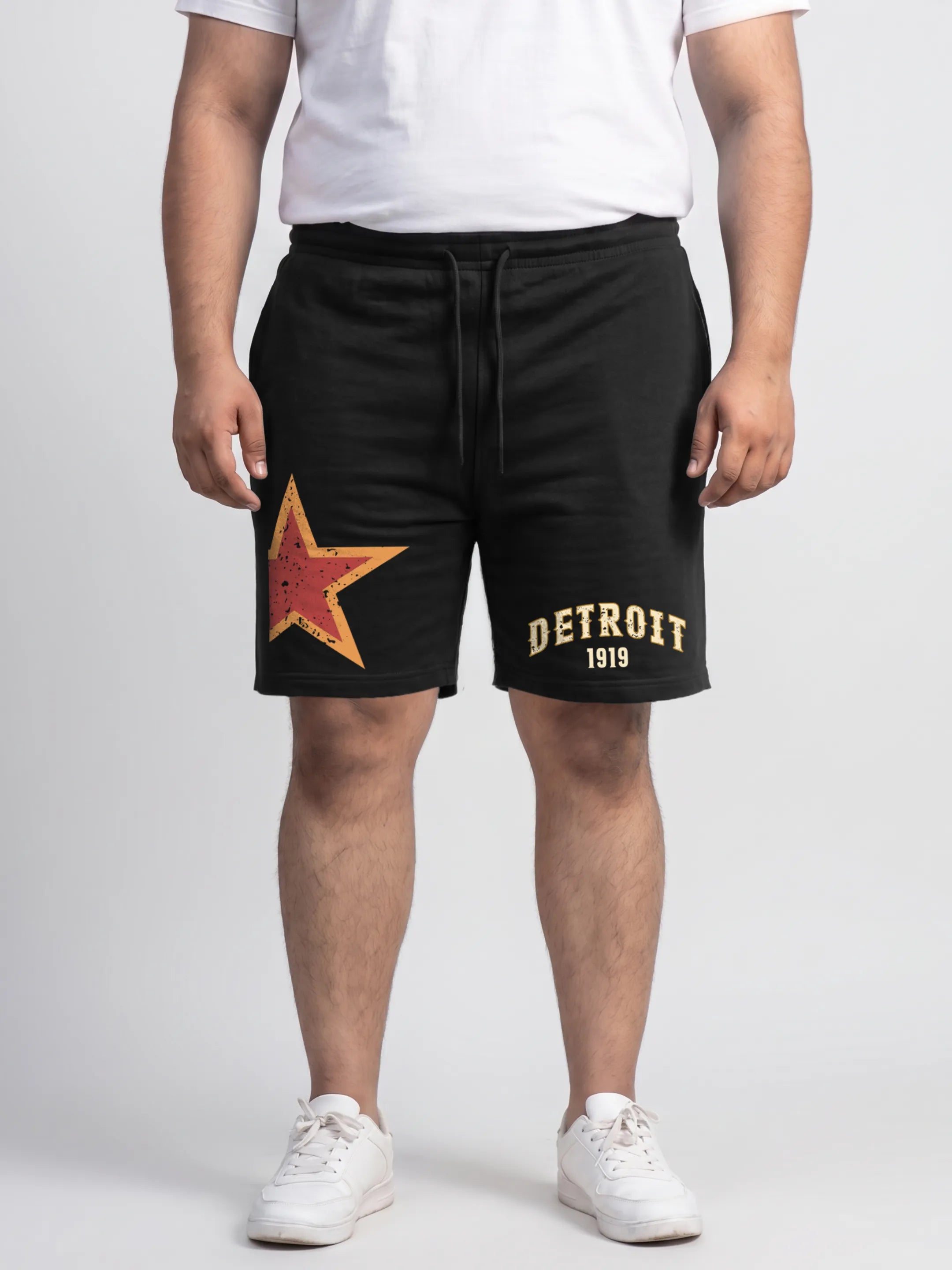 Detroit Cotton Mens Shorts