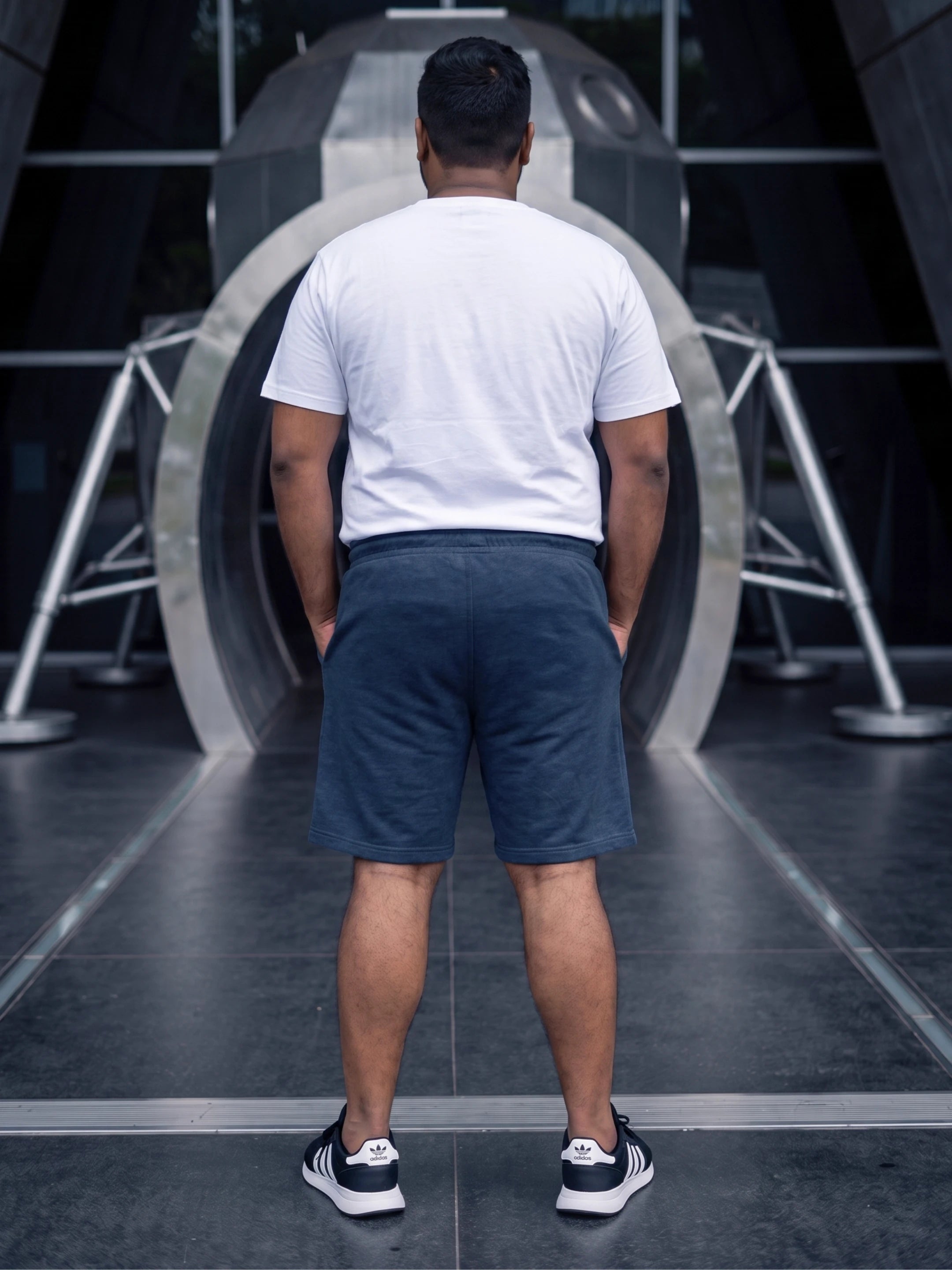 Fly Me To The Moon Cotton Mens Shorts